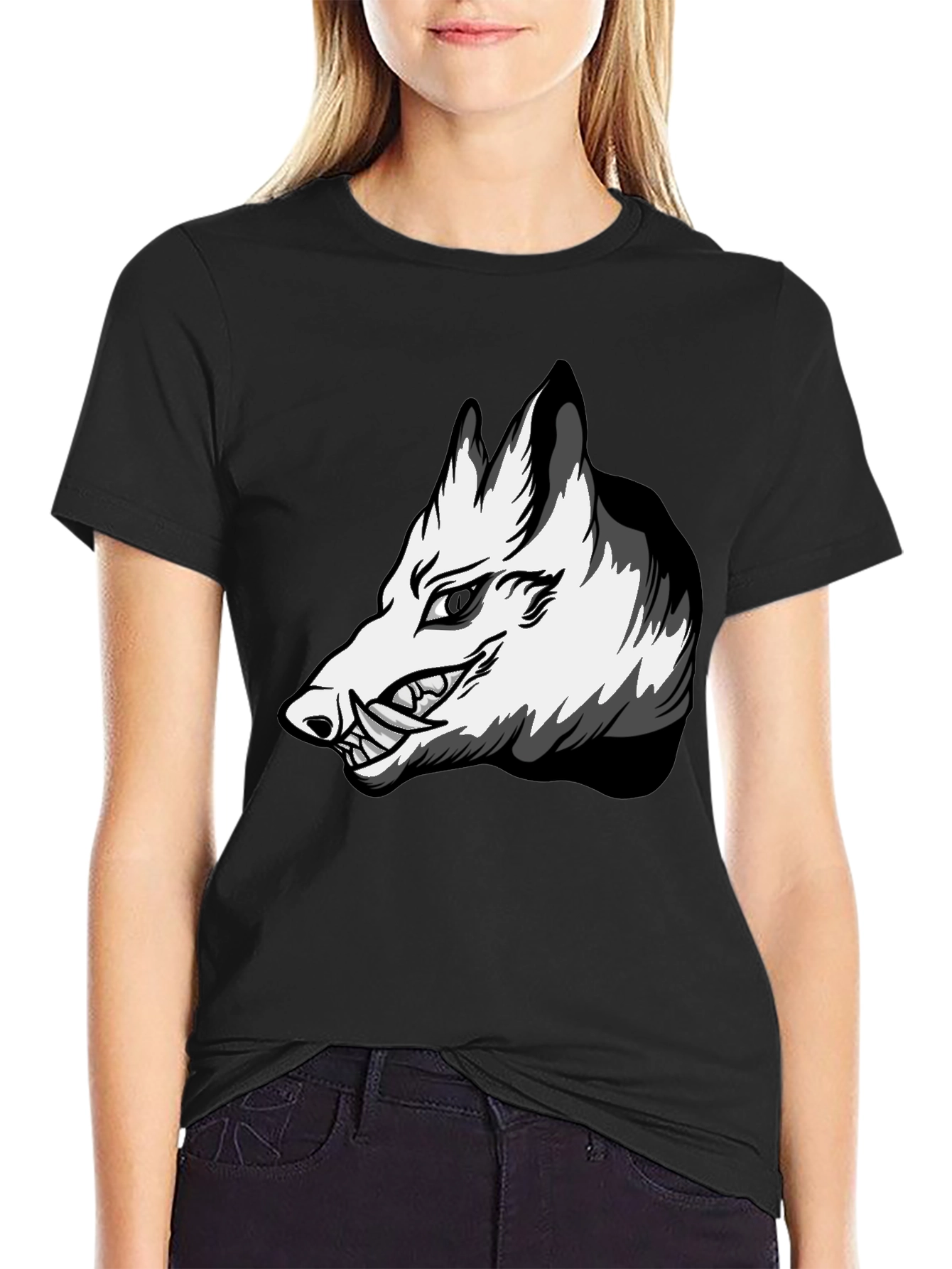 Boar Head Graphic Tee - Fierce Style