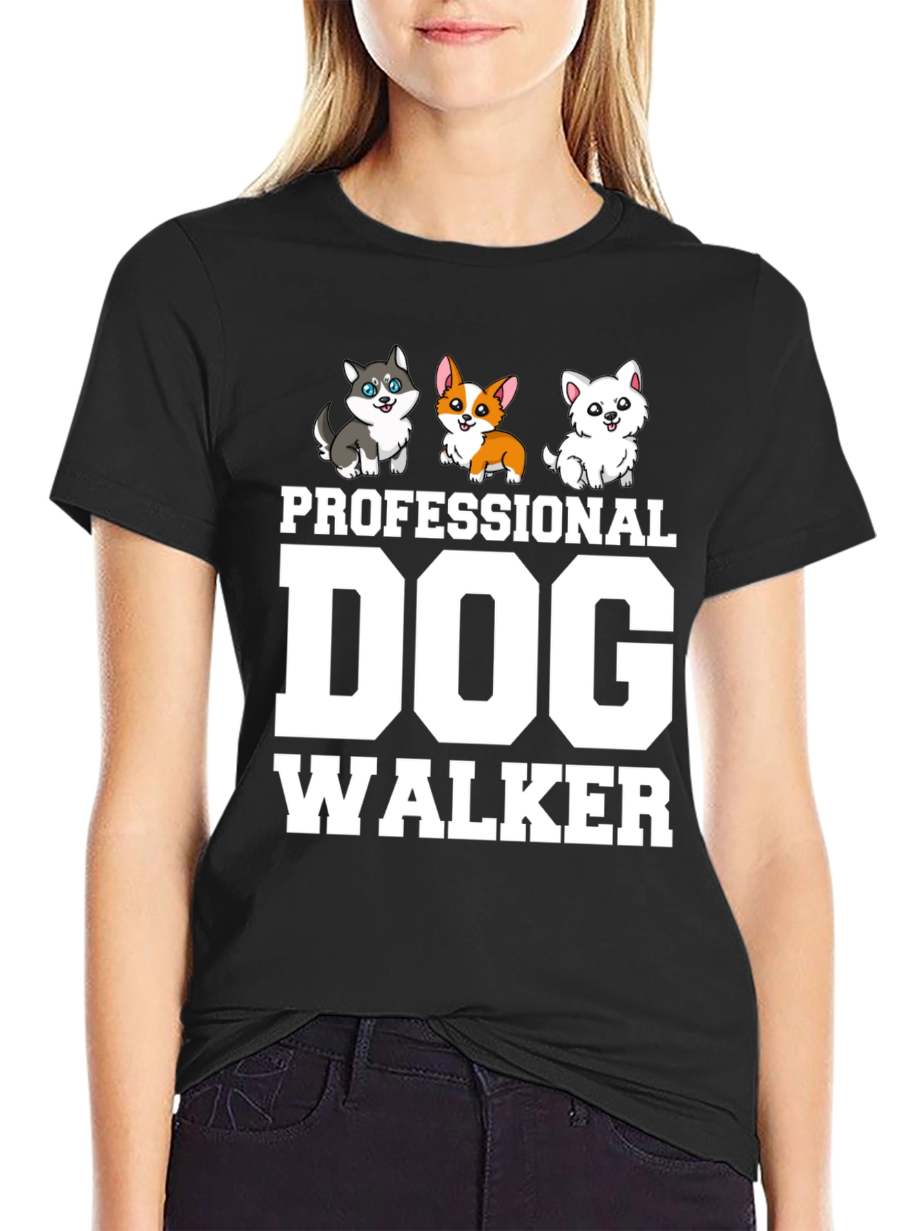 Professional Dog Walker T-Shirt
