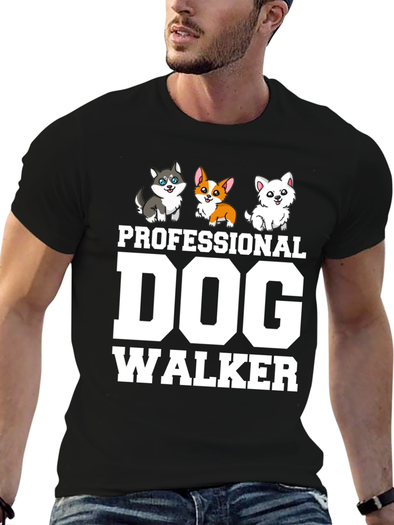 Professional Dog Walker T-Shirt