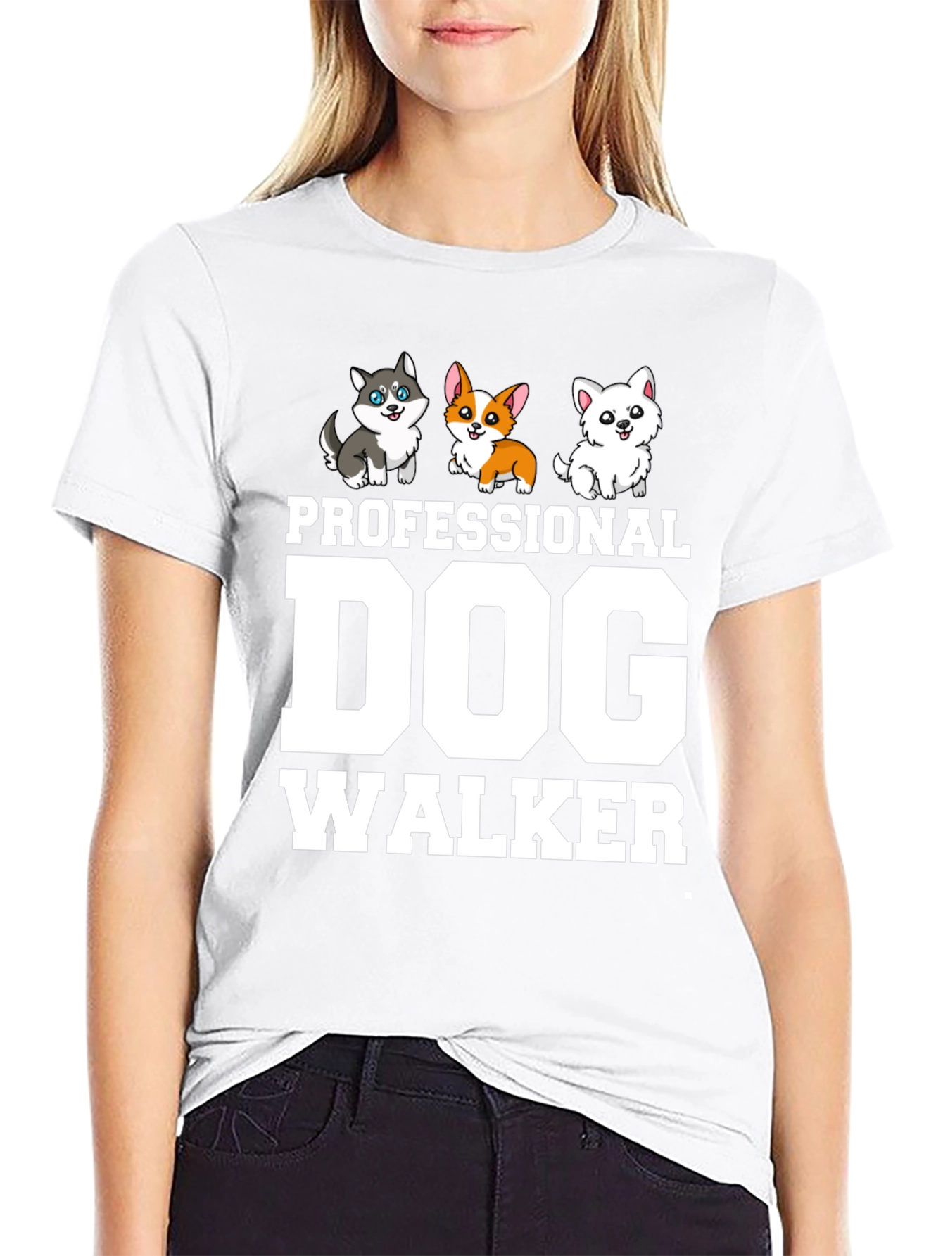 Professional Dog Walker T-Shirt