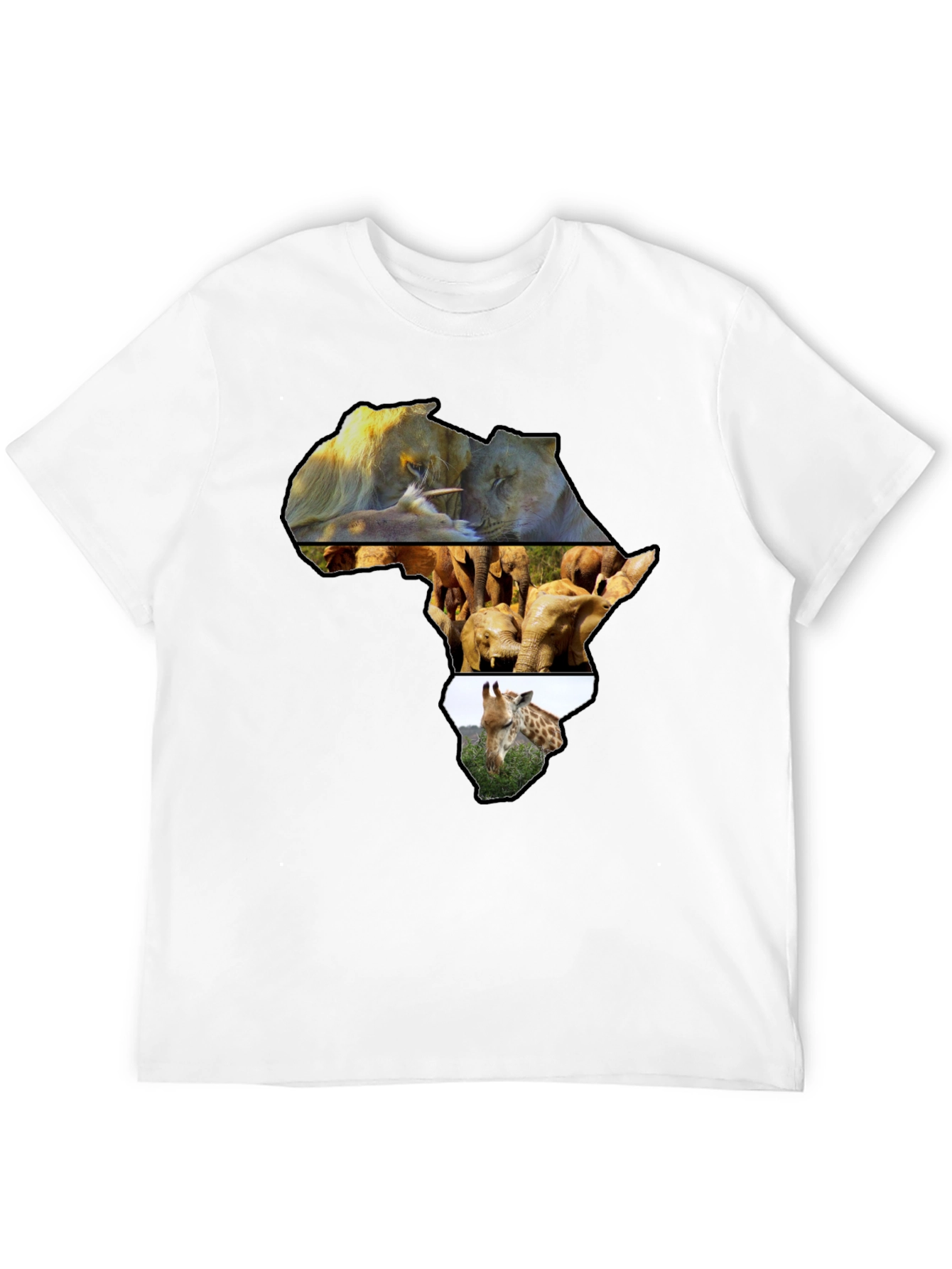 Africa Animals Graphic Tee - Unisex Crew Neck