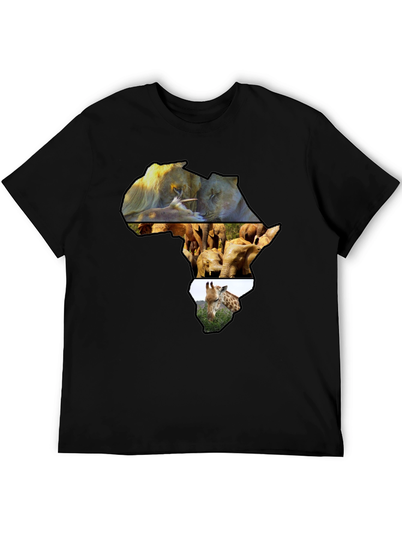 Africa Animals Graphic Tee - Unisex Crew Neck