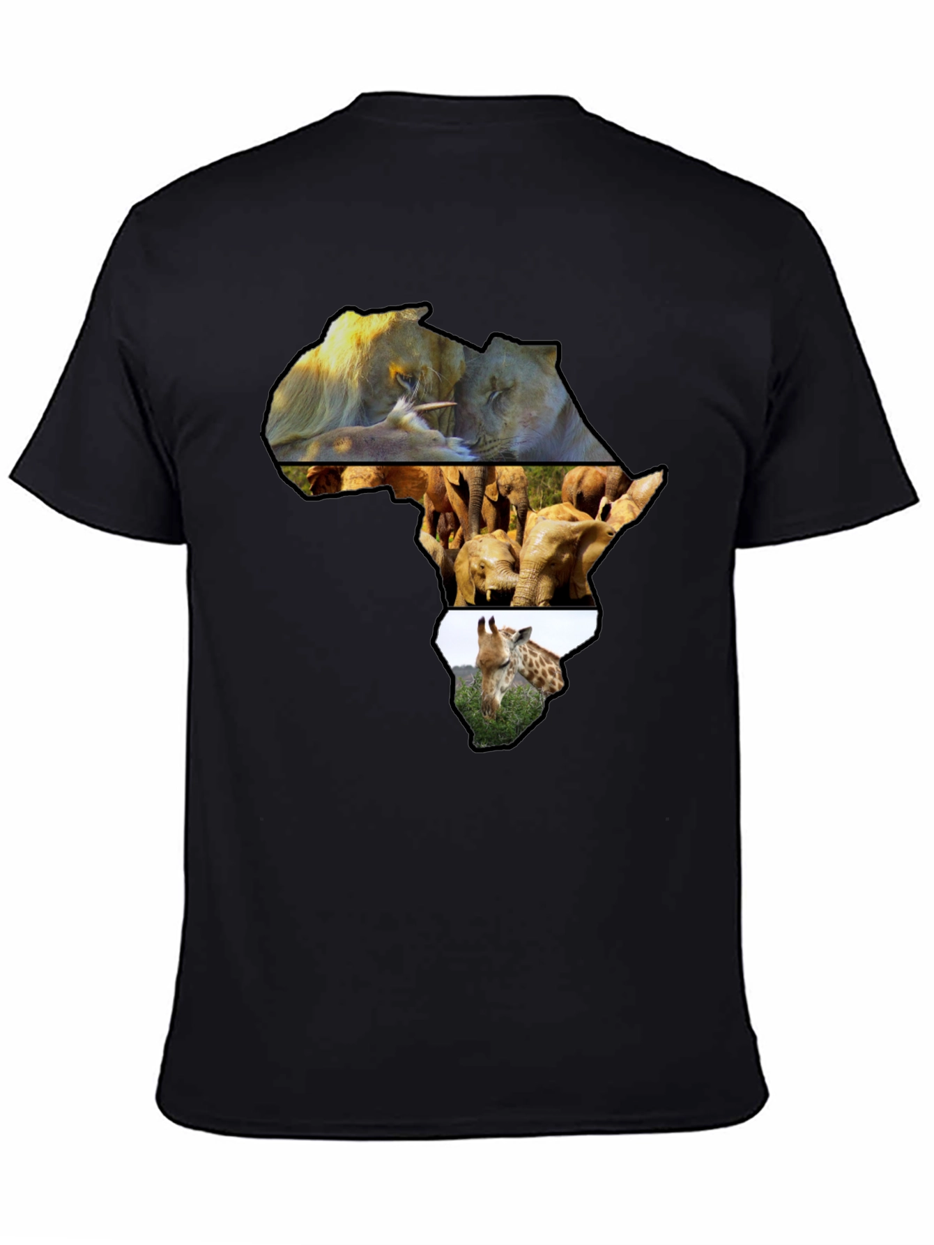 Africa Animals Graphic Tee - Unisex Crew Neck
