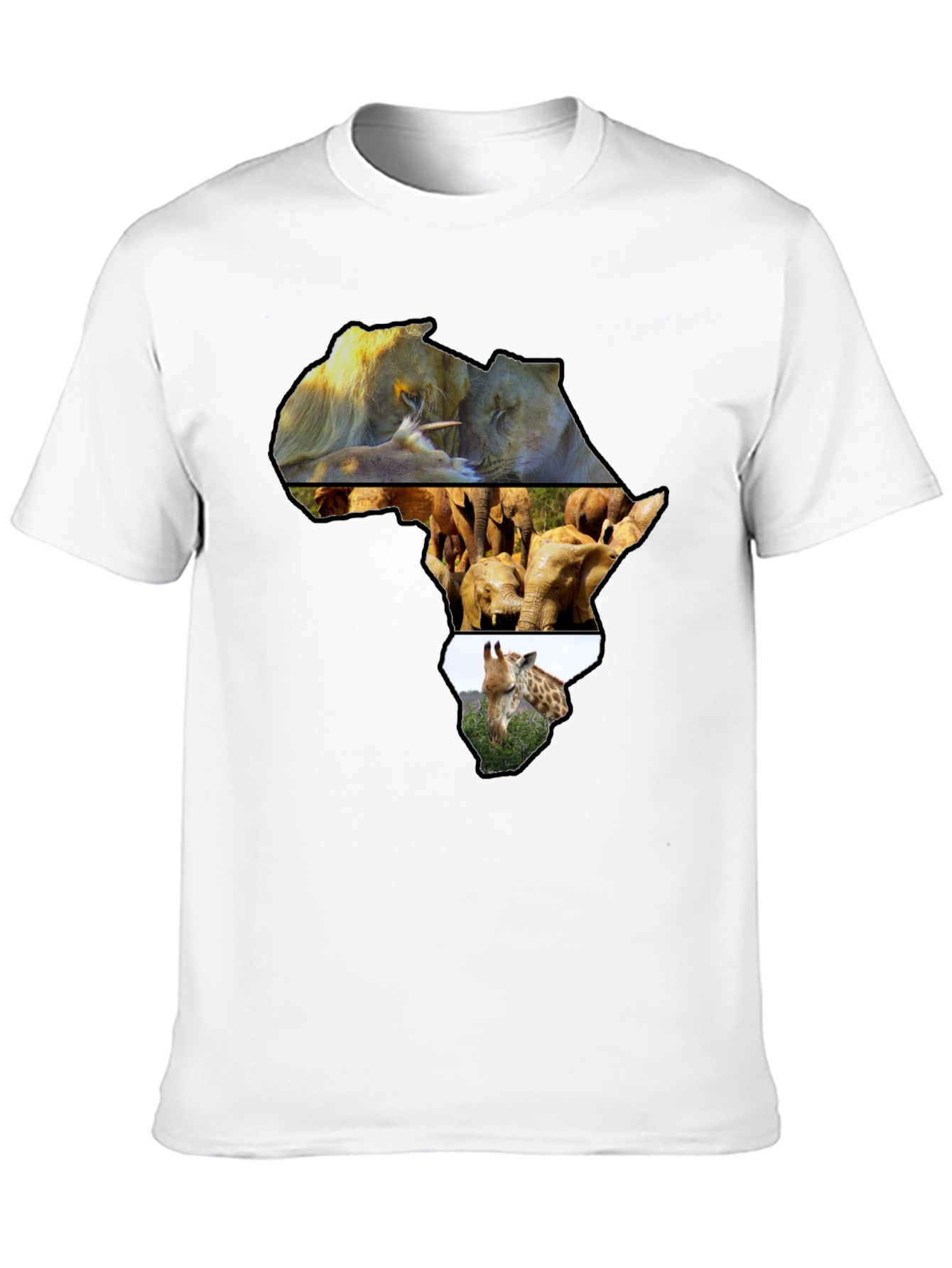 Africa Animals Graphic Tee - Unisex Crew Neck