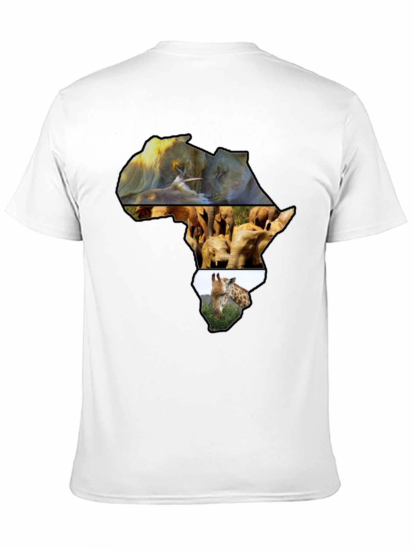 Africa Animals Graphic Tee - Unisex Crew Neck