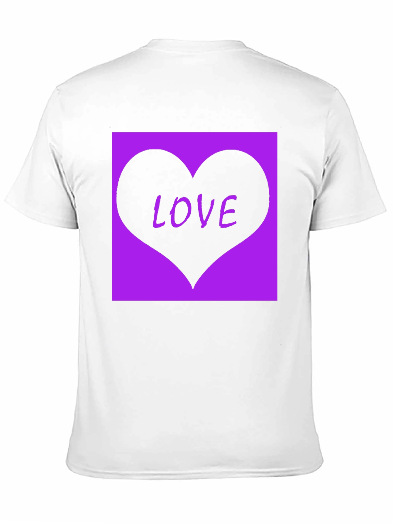 Love Heart Graphic Tee - Black