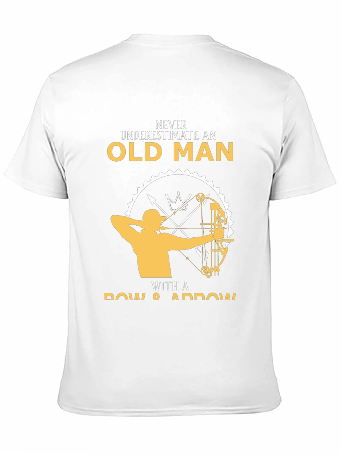 Never Underestimate Old Man T-Shirt