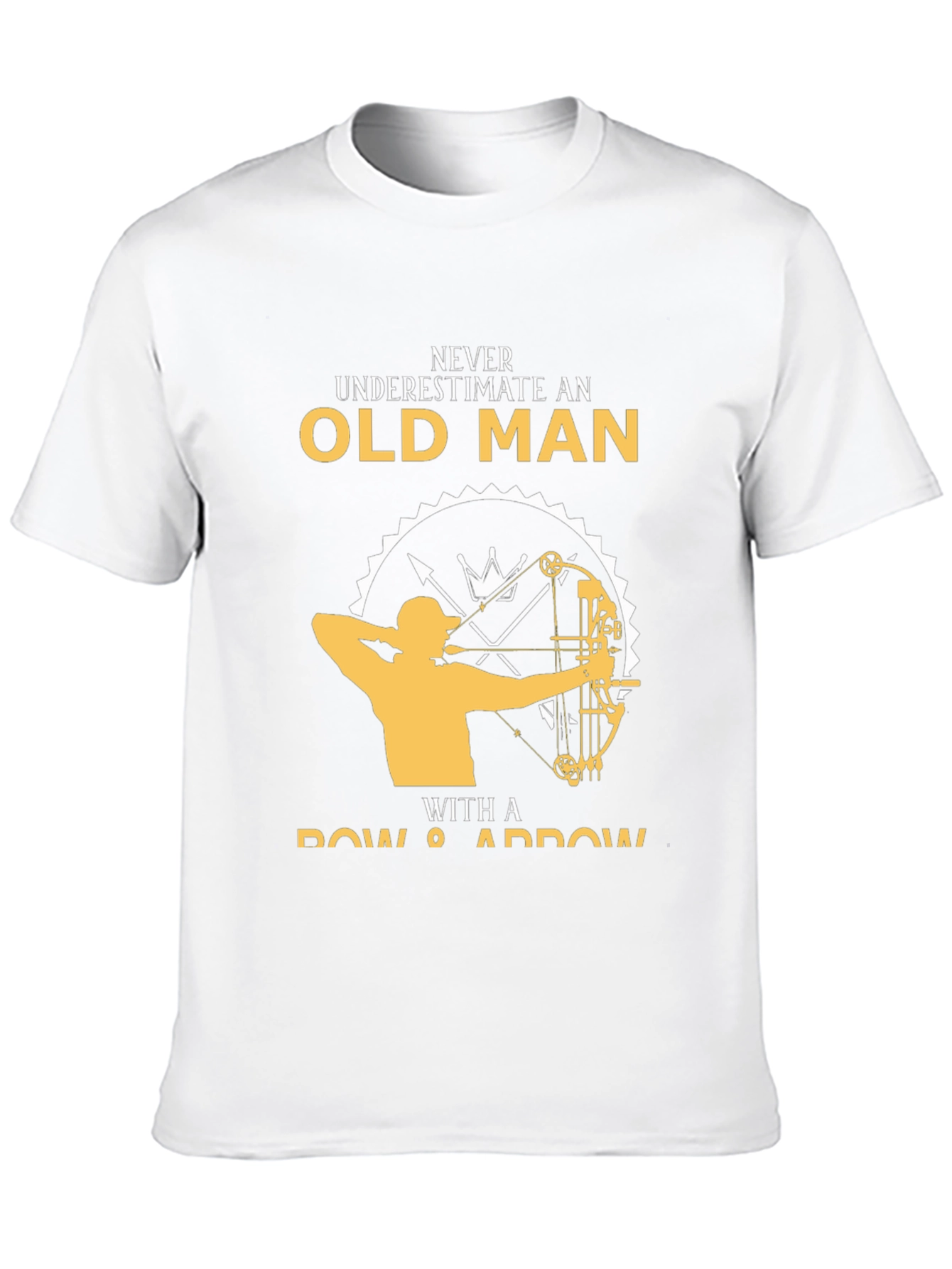 Never Underestimate Old Man T-Shirt
