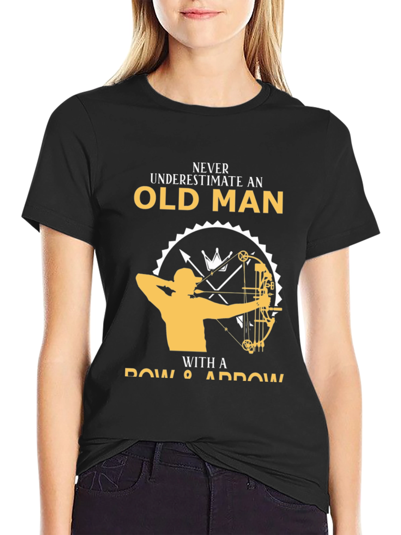 Never Underestimate Old Man T-Shirt