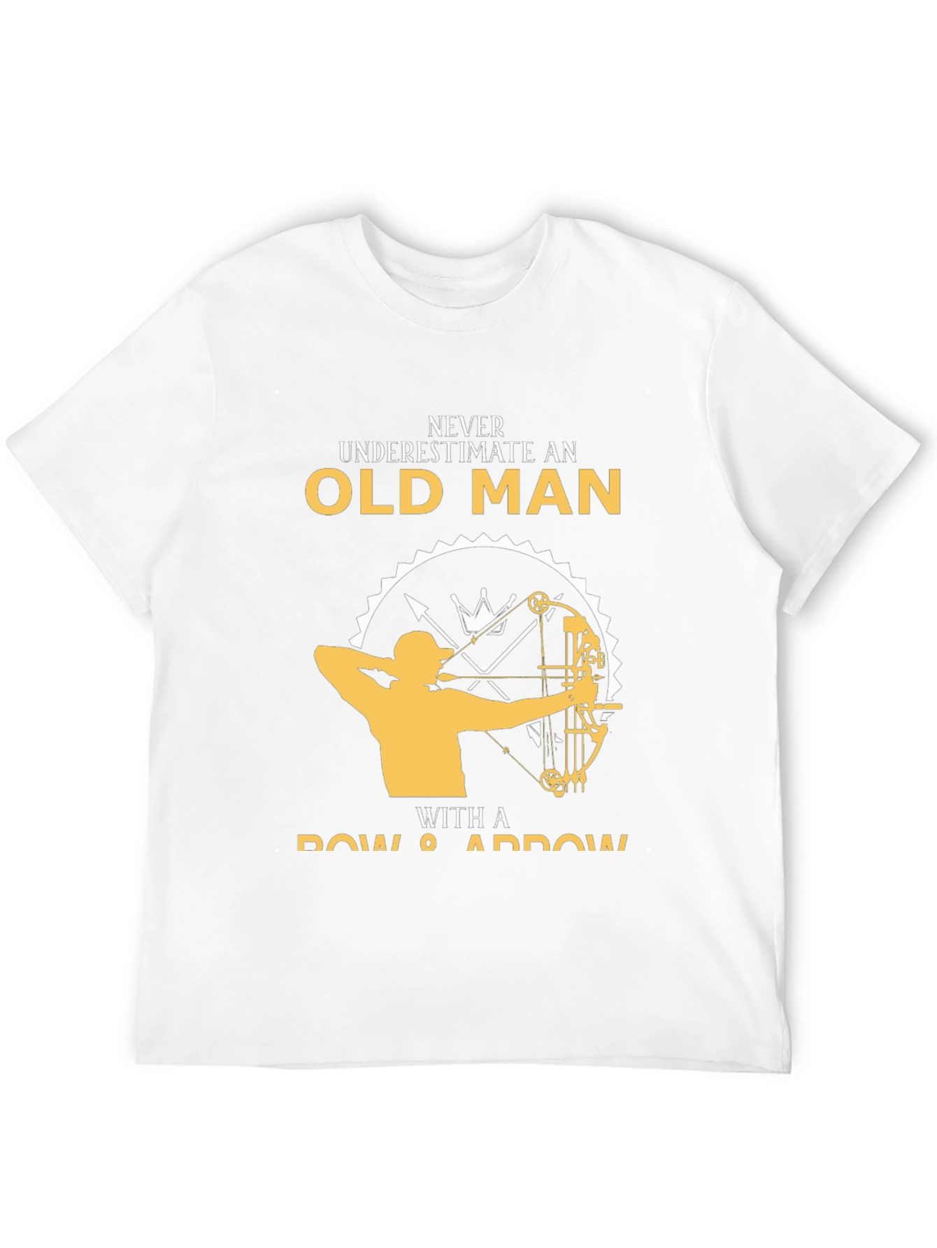 Never Underestimate Old Man T-Shirt