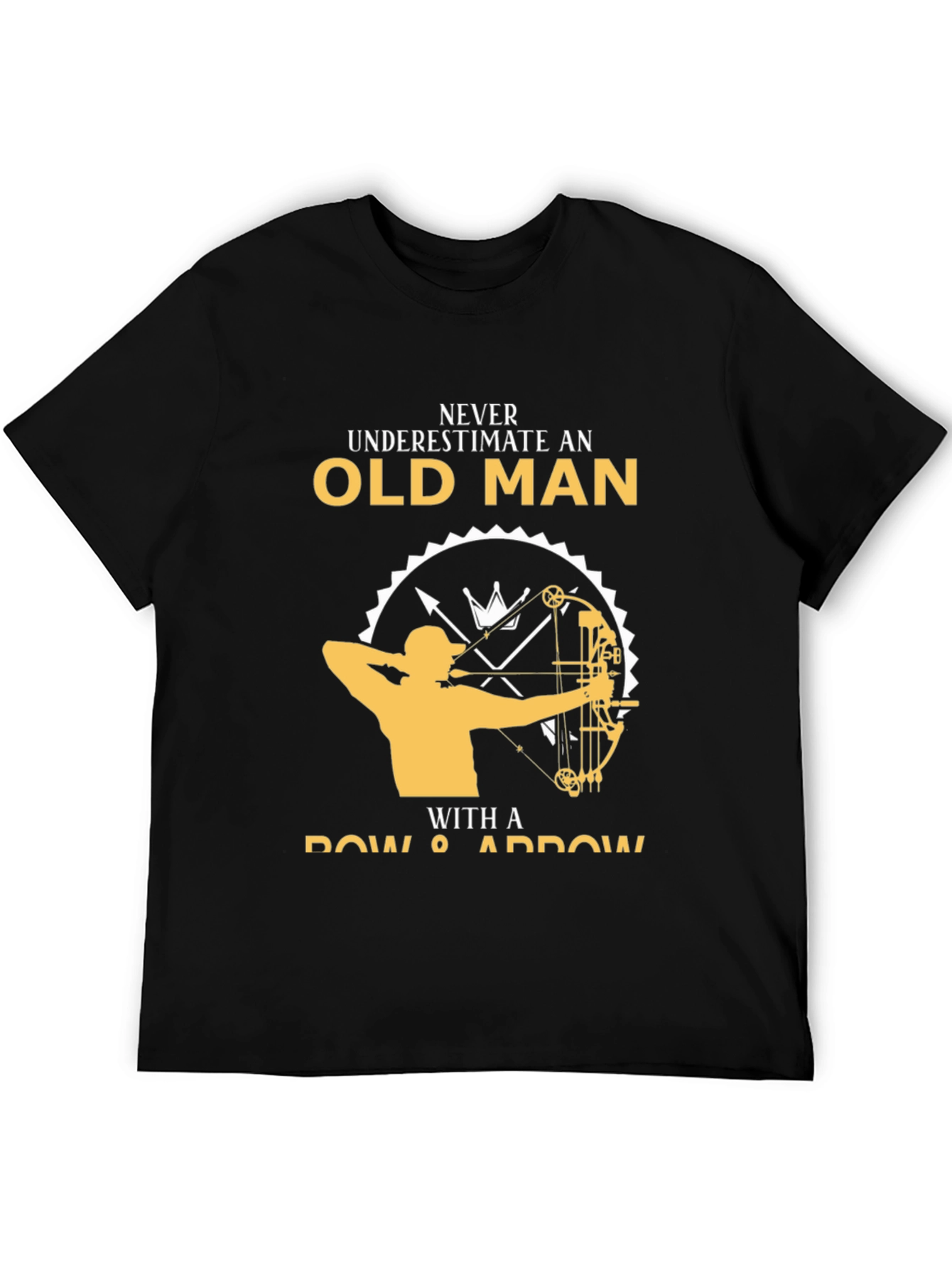 Never Underestimate Old Man T-Shirt