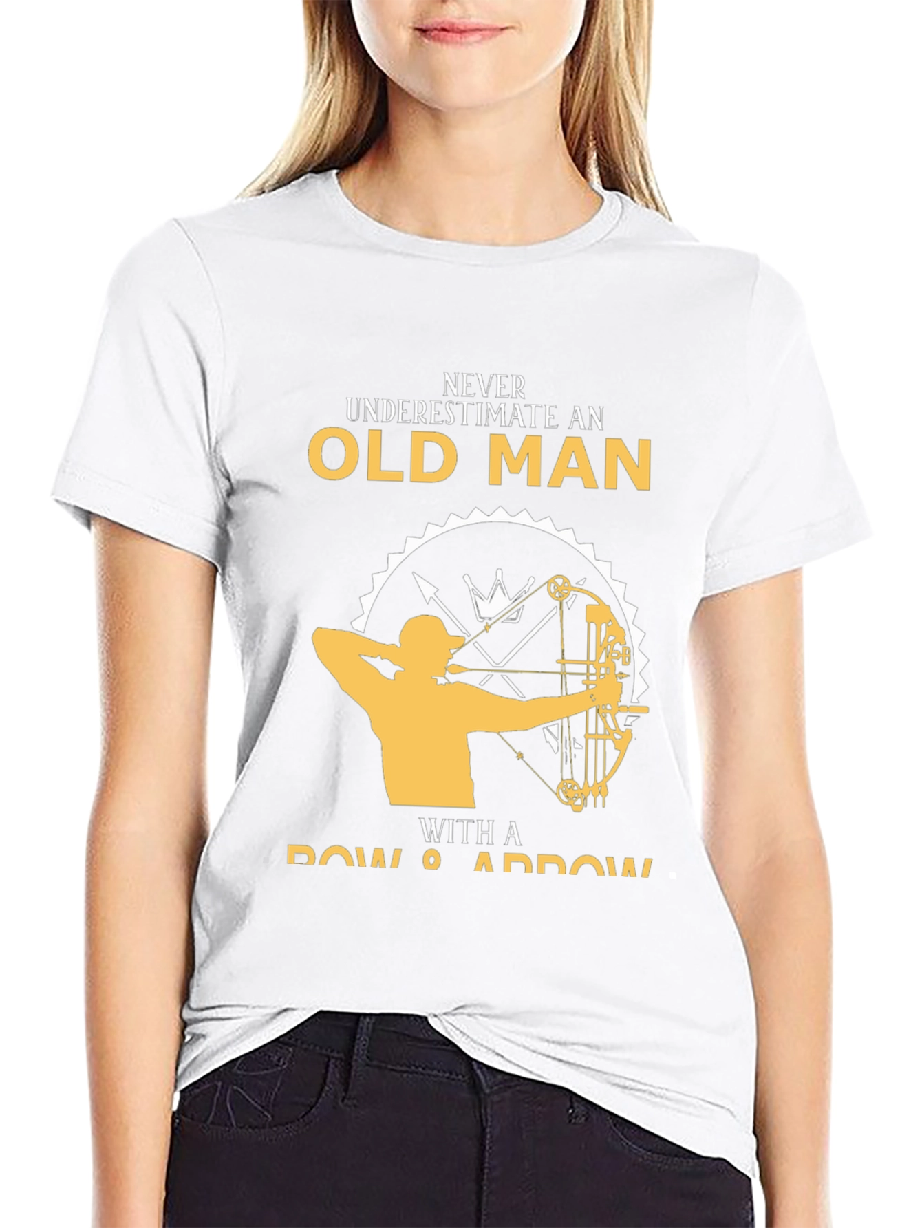 Never Underestimate Old Man T-Shirt