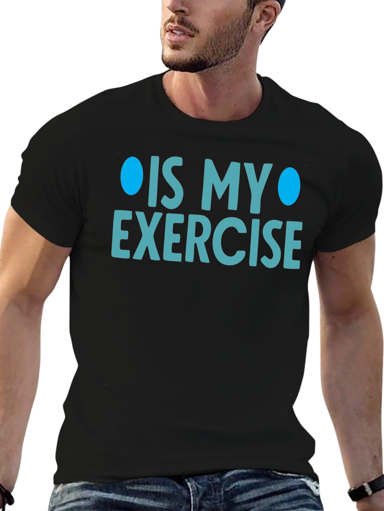 Funny Exercise T-Shirt - Sarcastic Gym Humor Tee