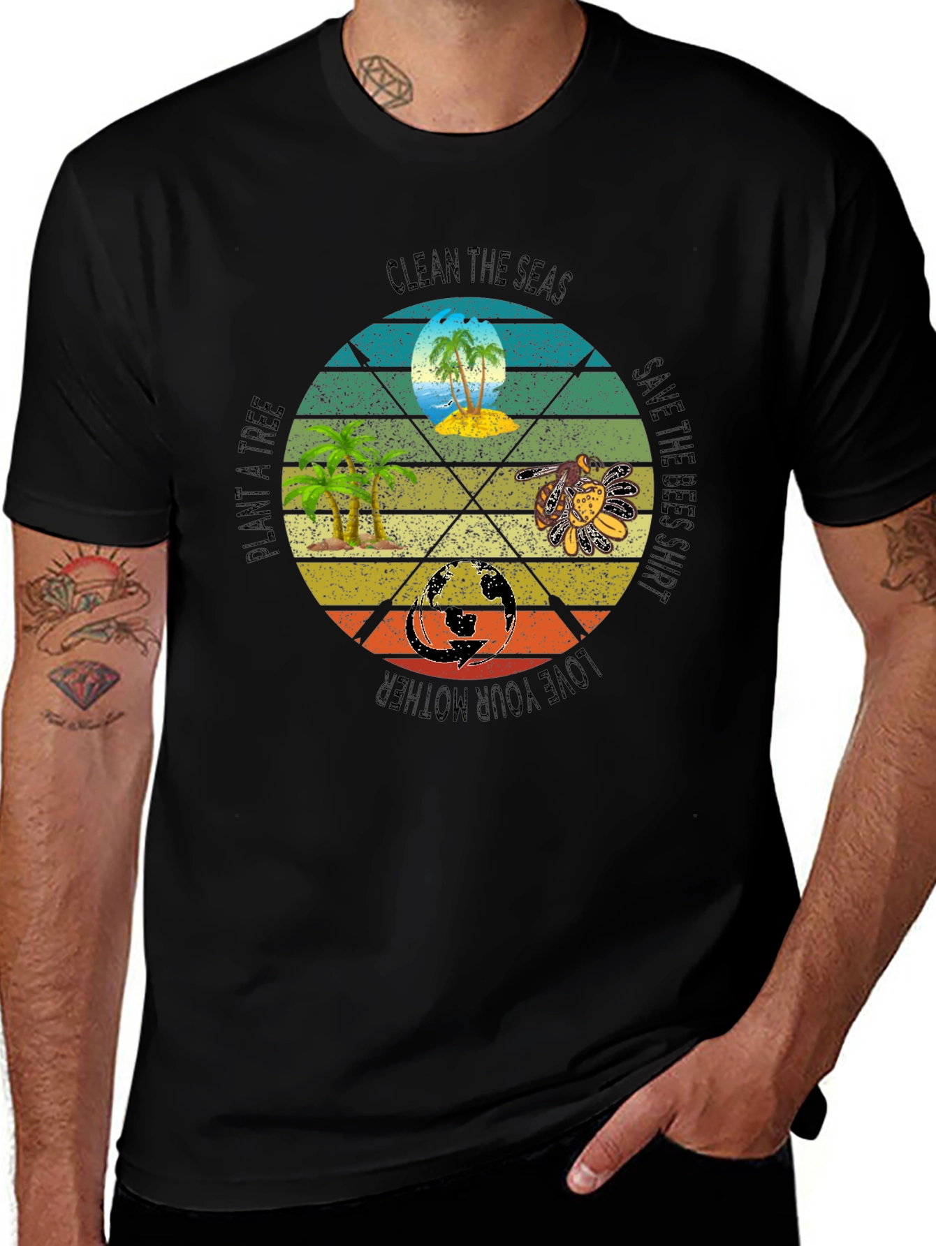 Eco-Friendly Graphic T-Shirt: Save the Planet Tee