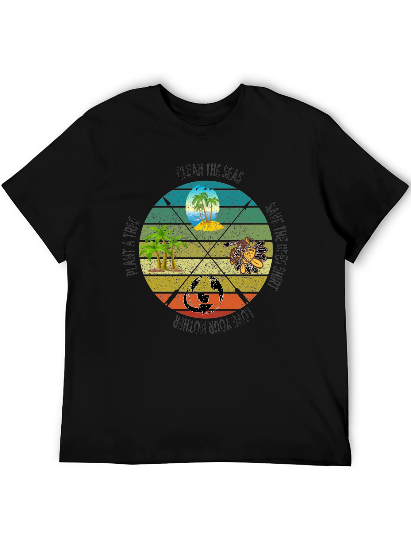 Eco-Friendly Graphic T-Shirt: Save the Planet Tee