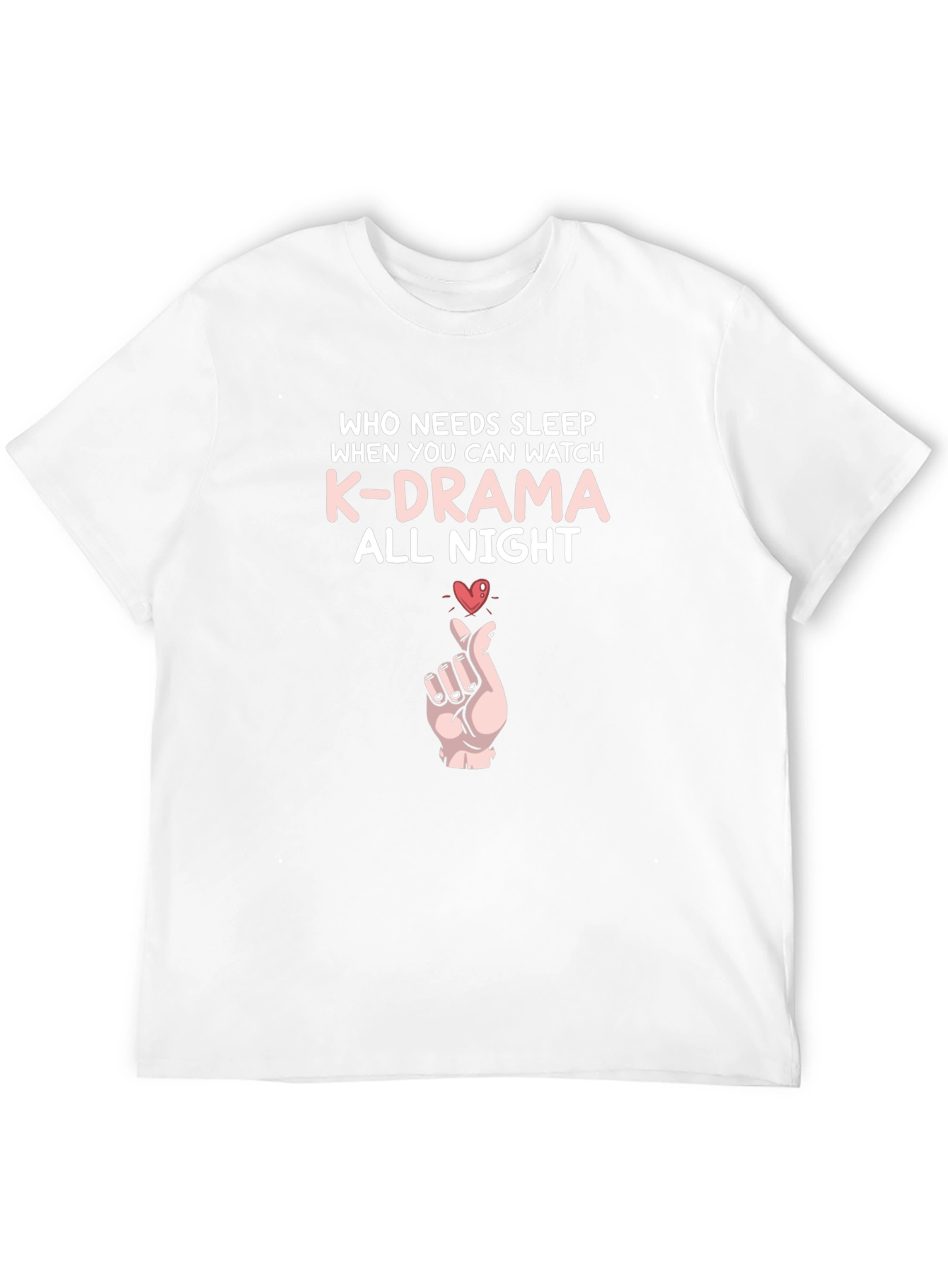K-Drama All Night Black T-Shirt