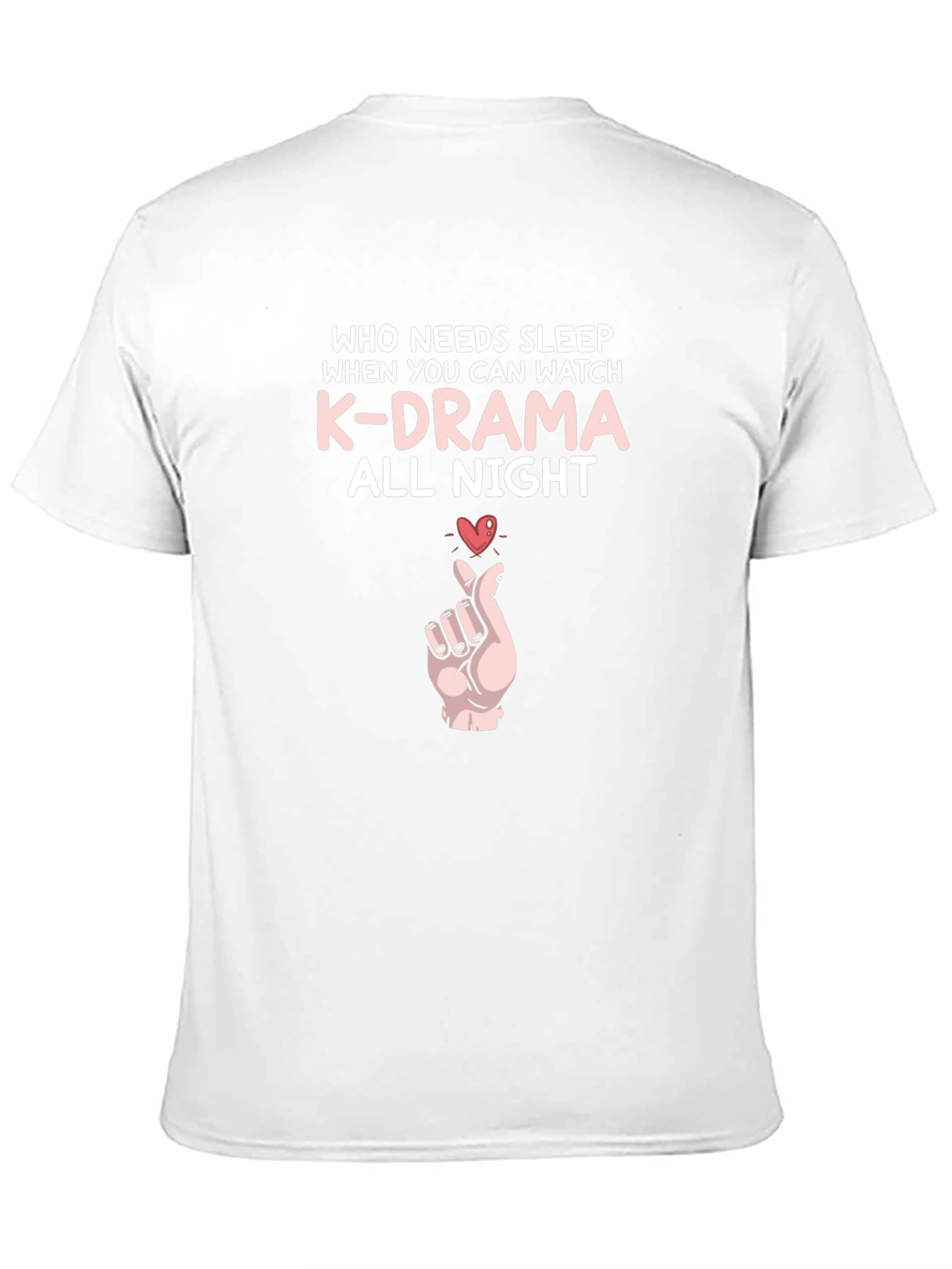 K-Drama All Night Black T-Shirt