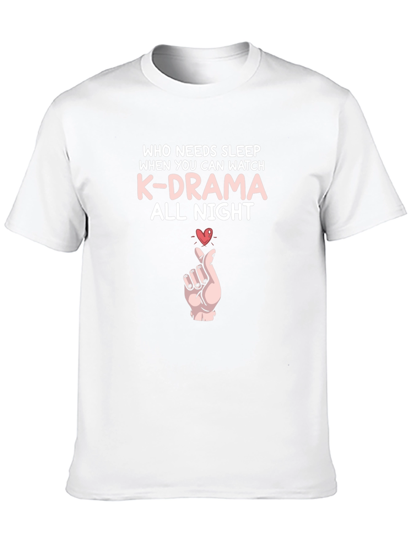 K-Drama All Night Black T-Shirt