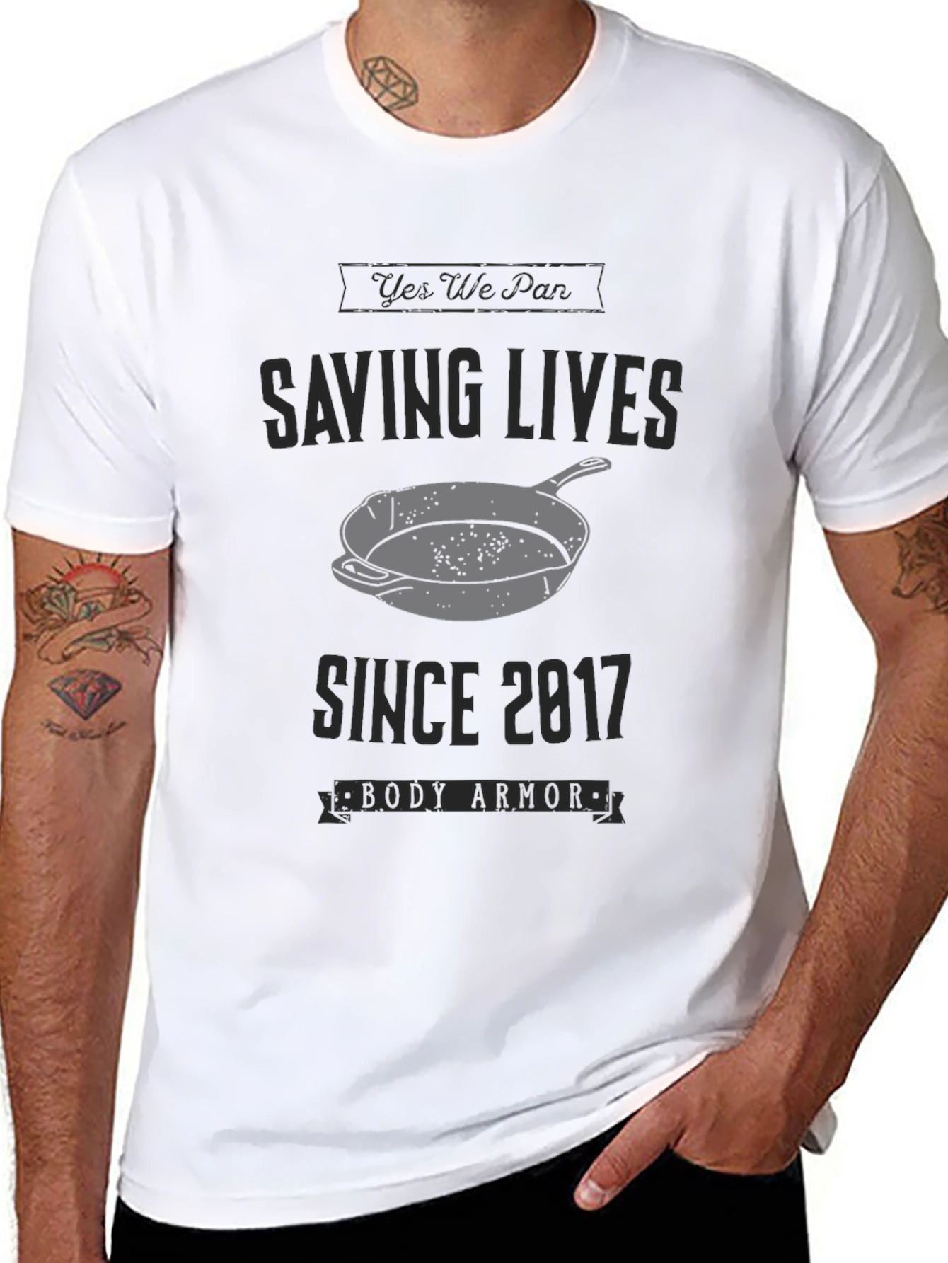 Yes We Pan Saving Lives T-Shirt