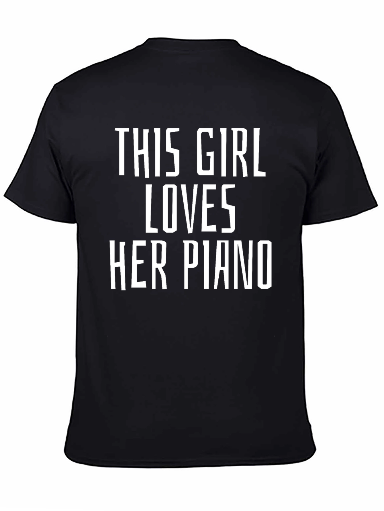This Girl Loves Her Piano T-Shirt
