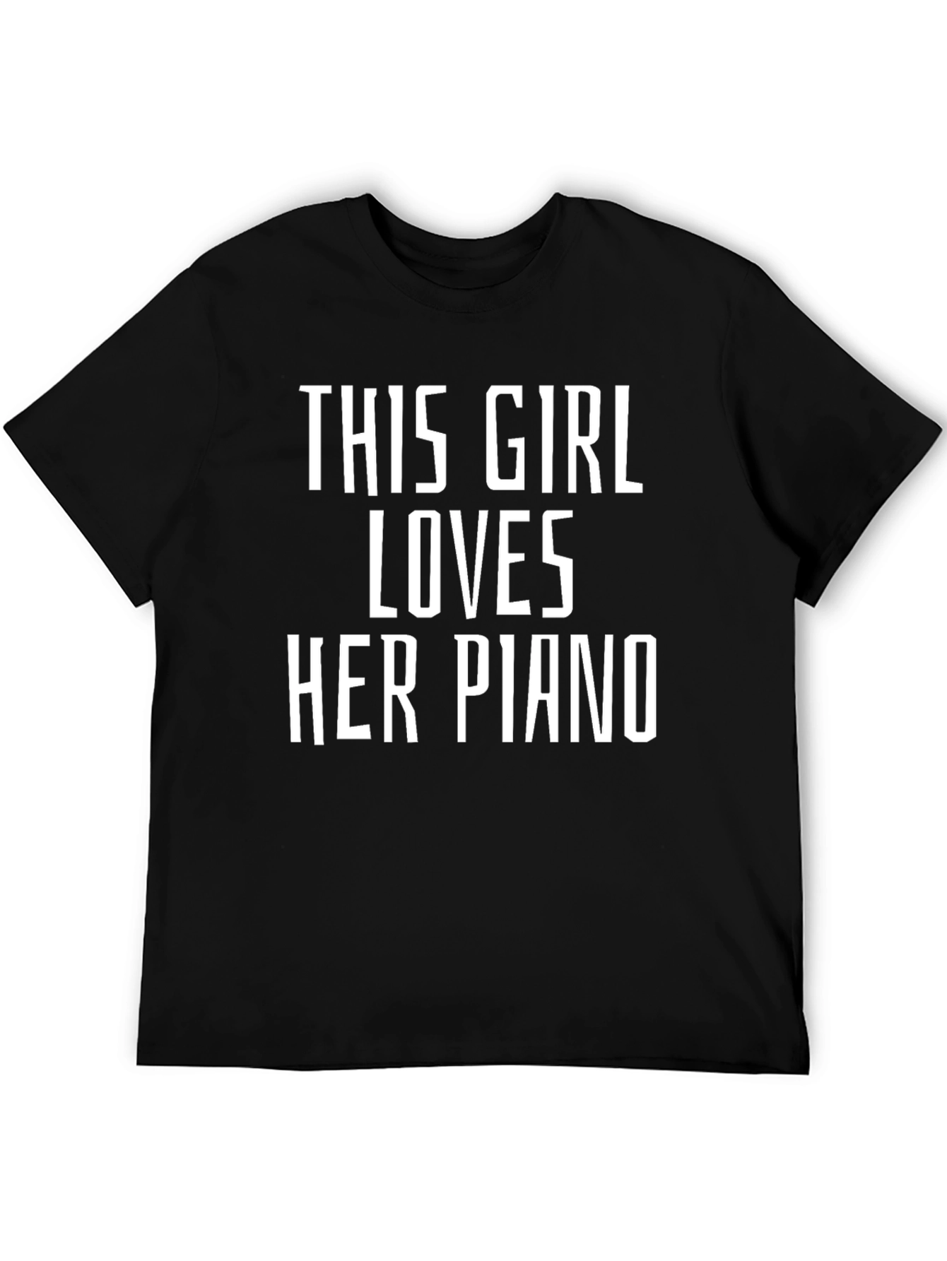 This Girl Loves Her Piano T-Shirt