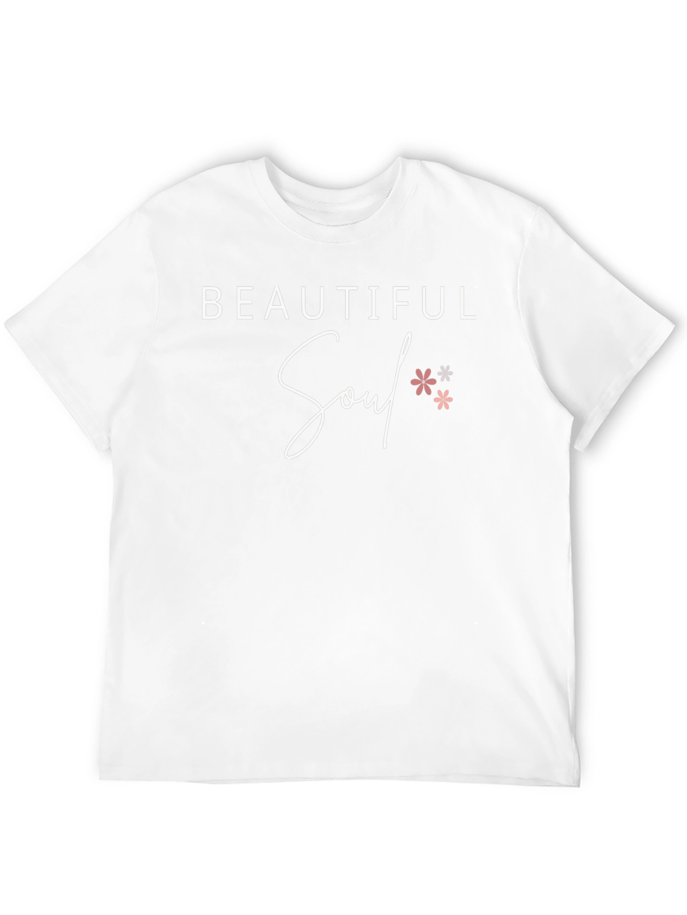 Beautiful Soul Graphic Tee - Black Casual T-Shirt