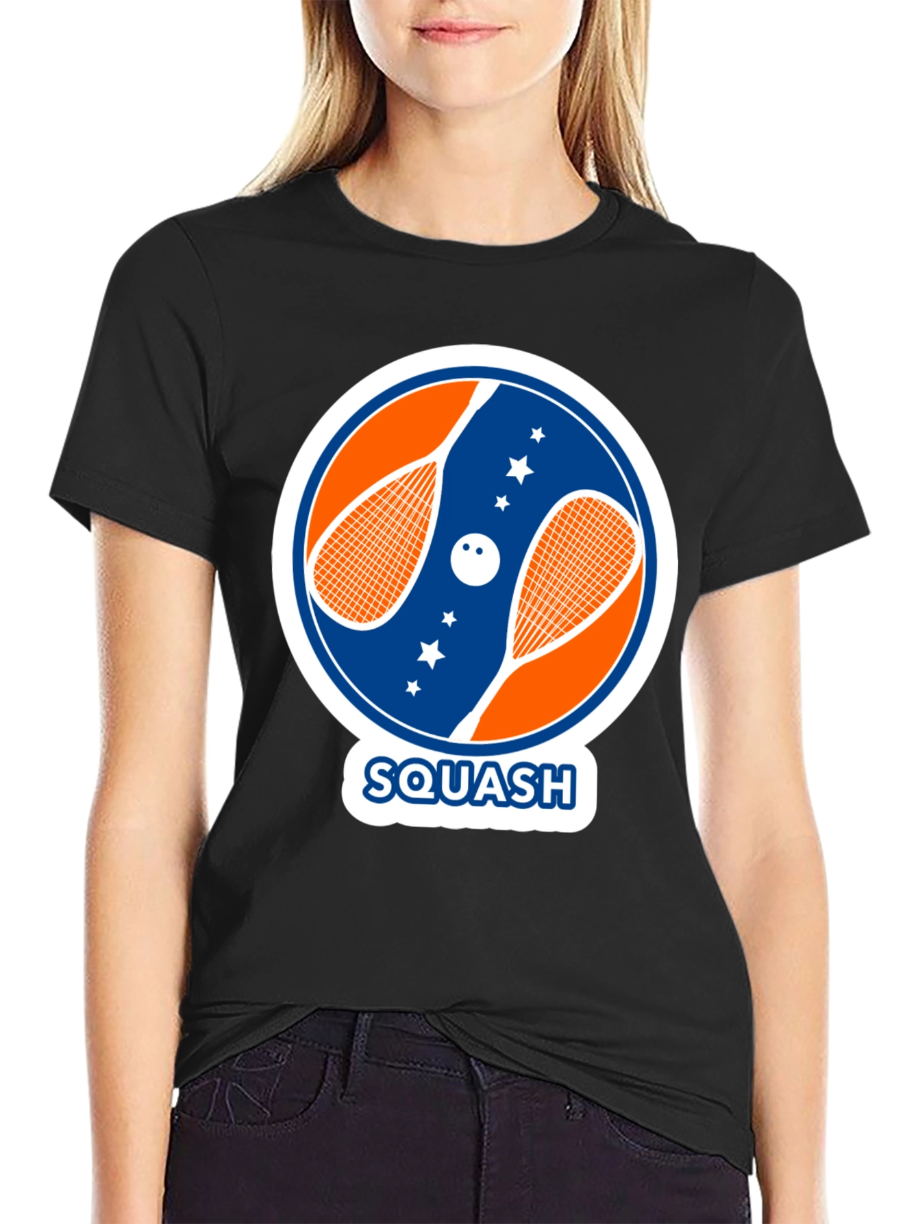Squash Sport Graphic Tee
