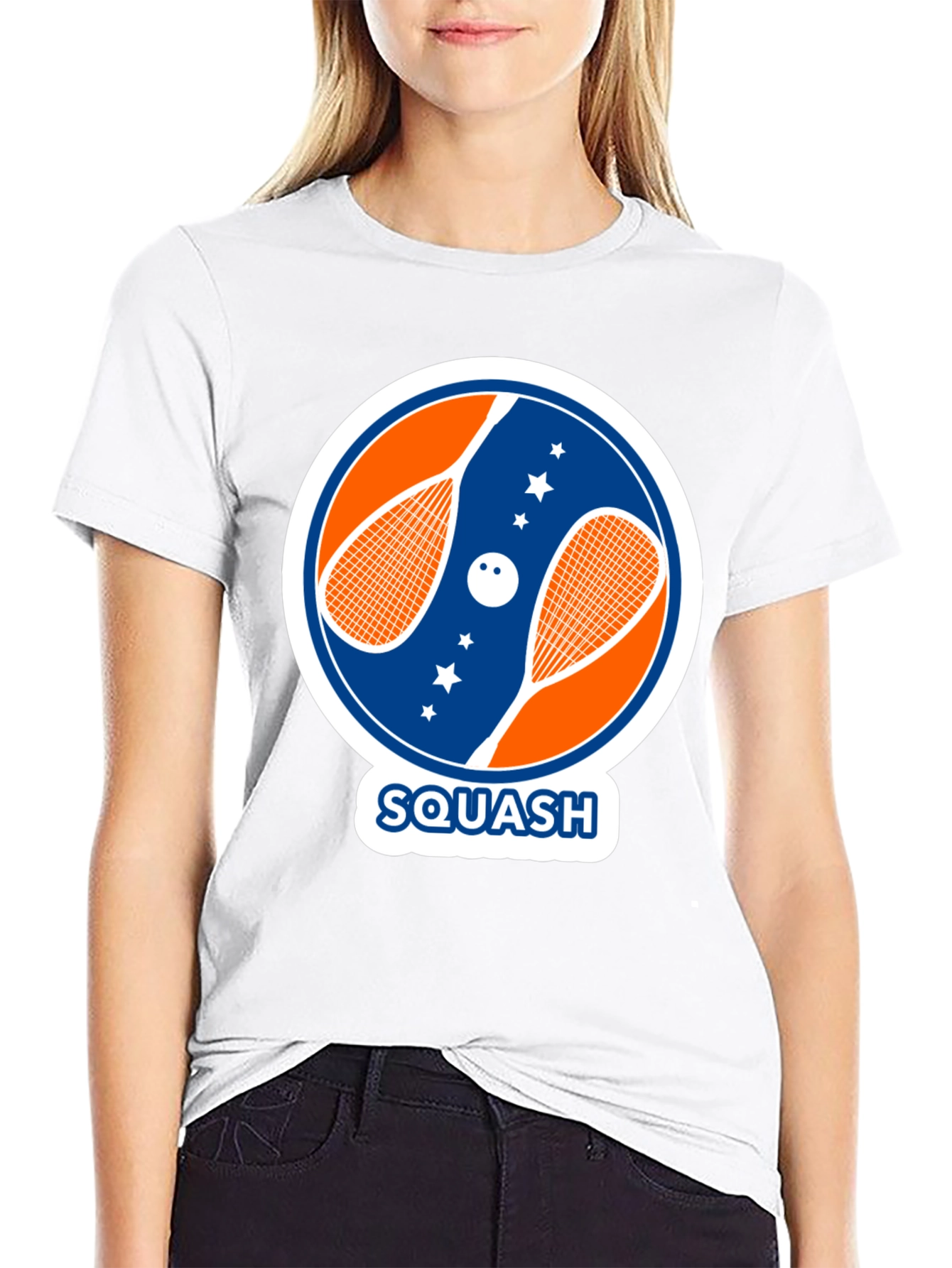 Squash Sport Graphic Tee
