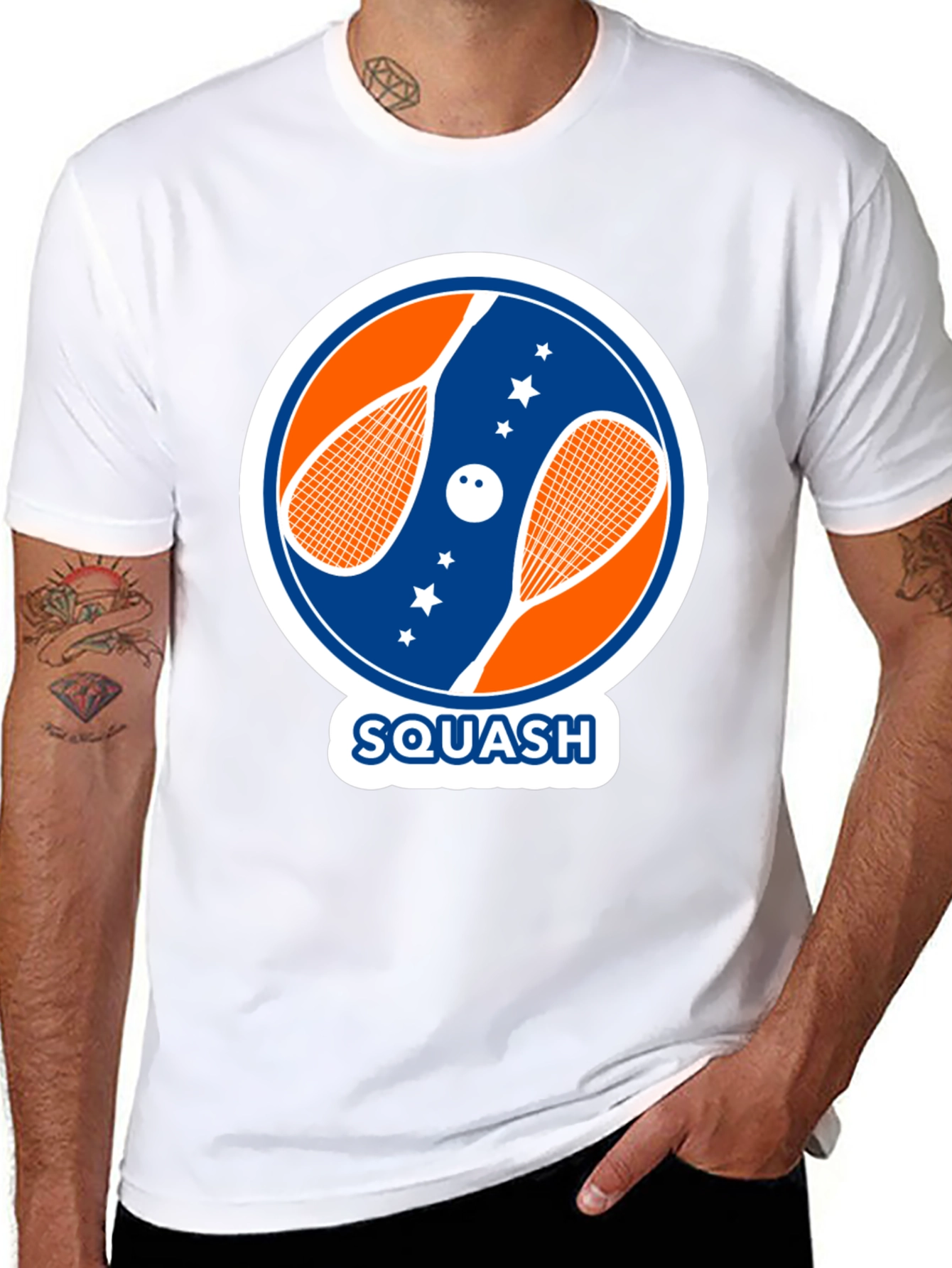 Squash Sport Graphic Tee