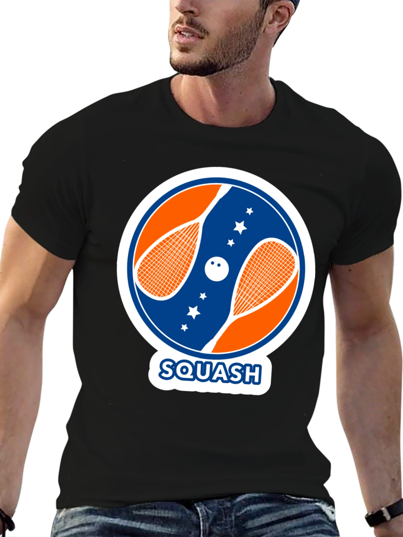Squash Sport Graphic Tee