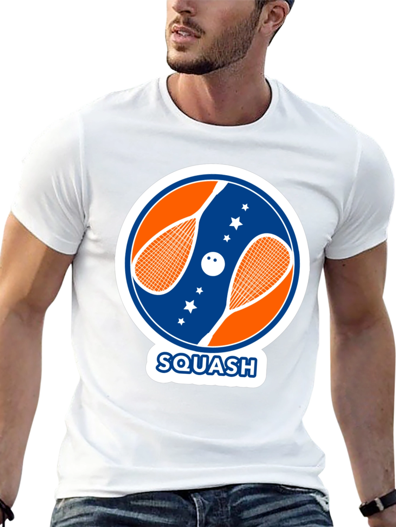 Squash Sport Graphic Tee