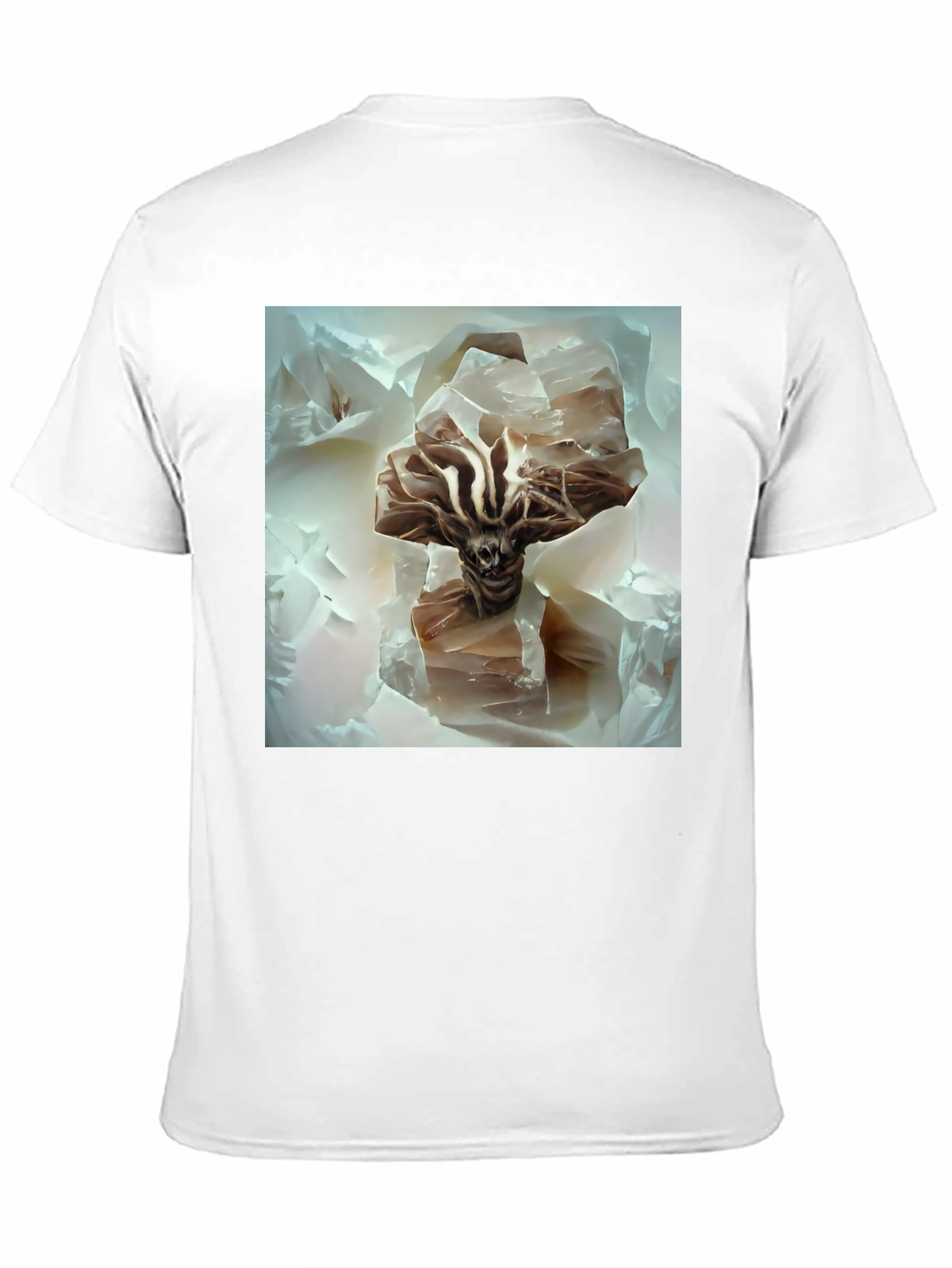 Abstract Alien Graphic T-Shirt - Soft Cotton Tee