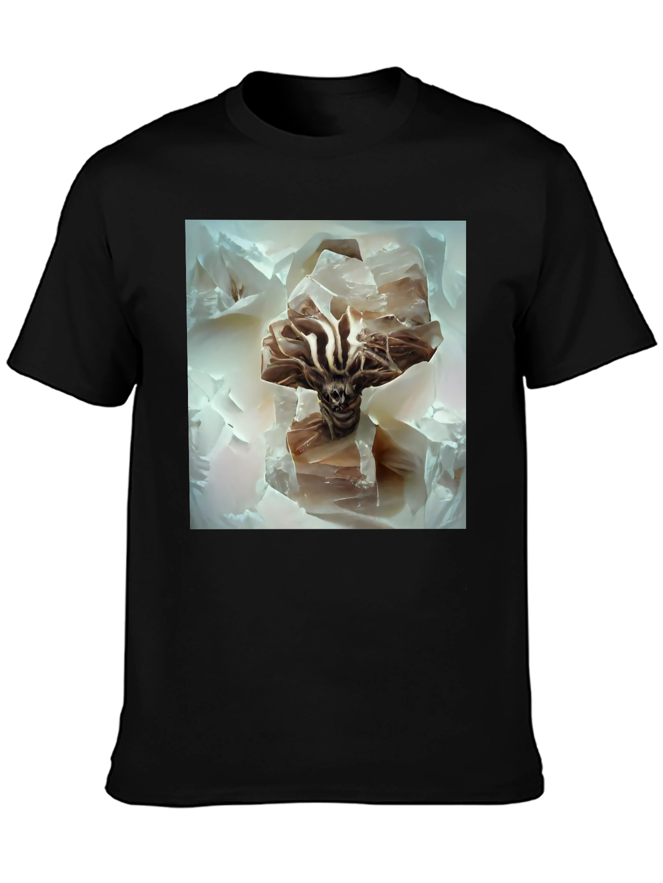 Abstract Alien Graphic T-Shirt - Soft Cotton Tee