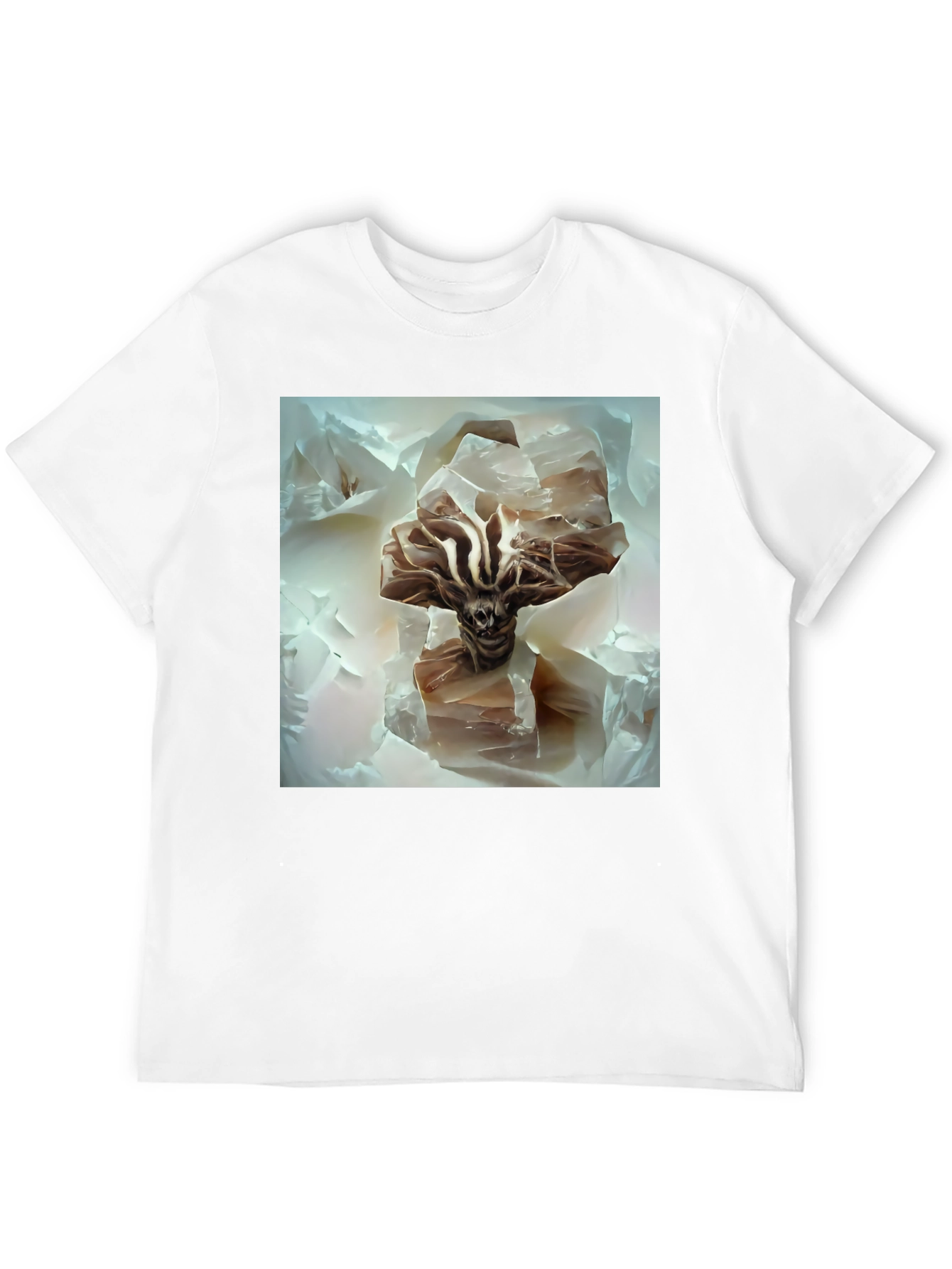 Abstract Alien Graphic T-Shirt - Soft Cotton Tee