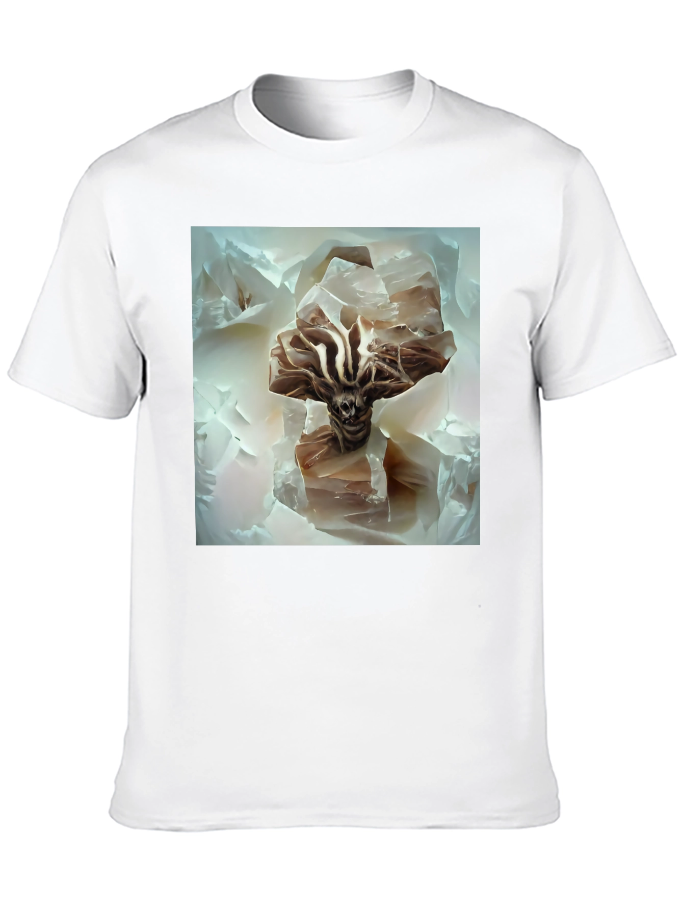 Abstract Alien Graphic T-Shirt - Soft Cotton Tee