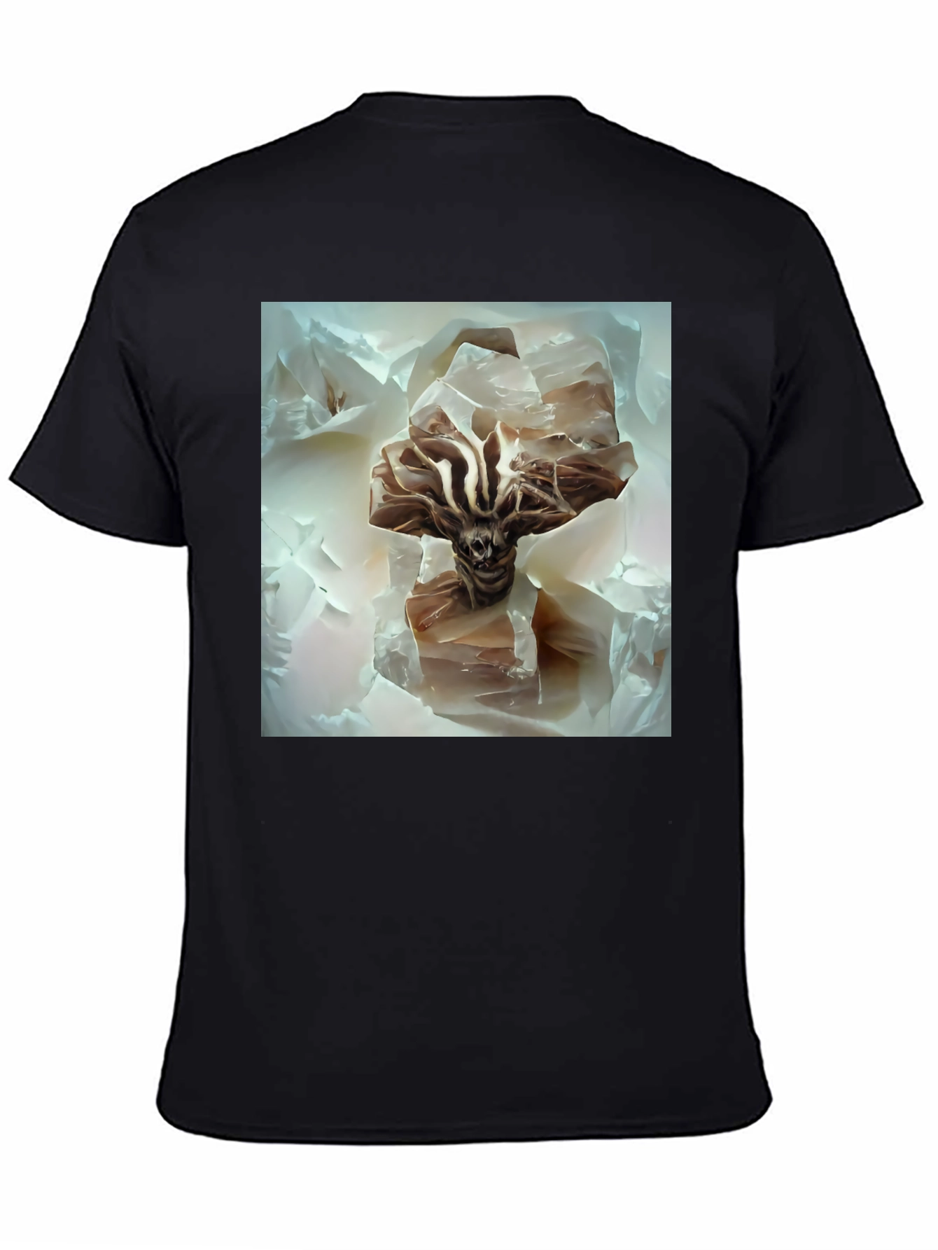 Abstract Alien Graphic T-Shirt - Soft Cotton Tee
