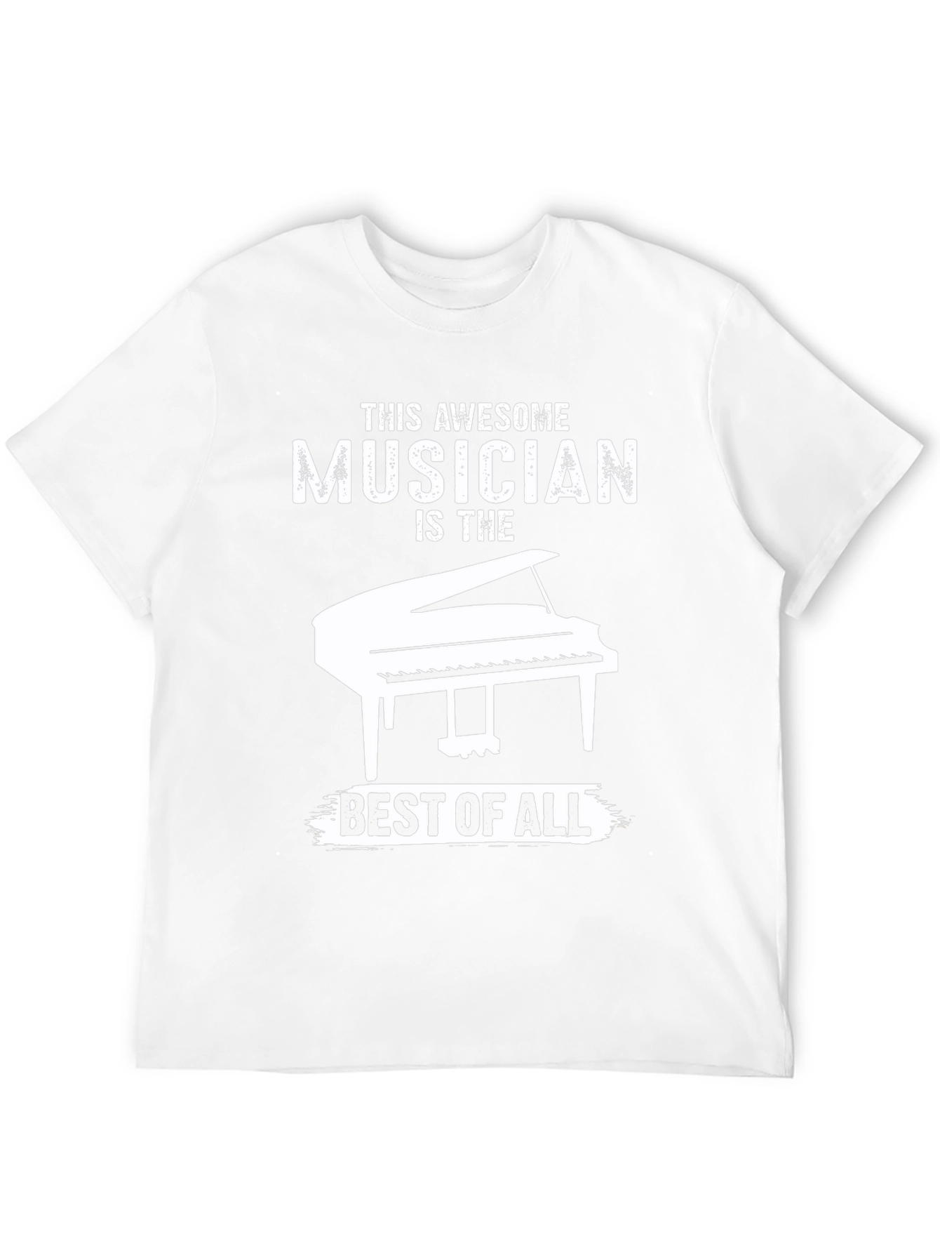 Awesome Musician Piano Graphic Tee