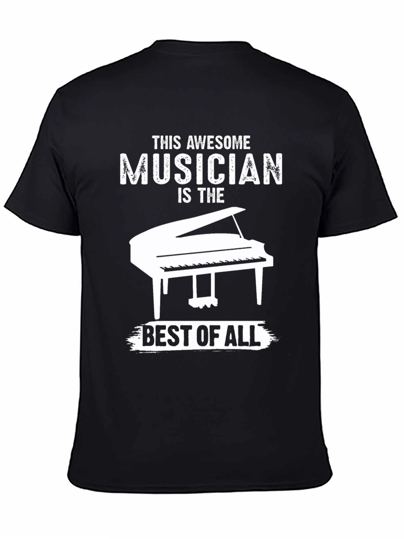 Awesome Musician Piano Graphic Tee