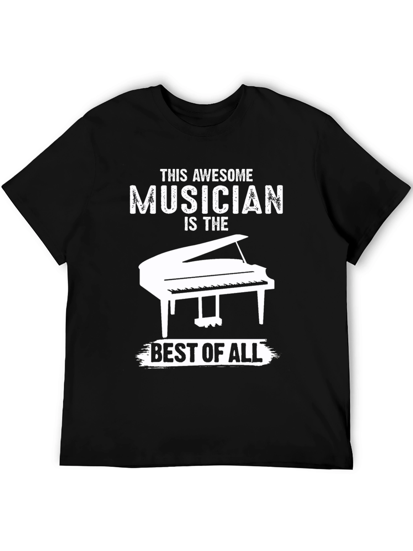 Awesome Musician Piano Graphic Tee