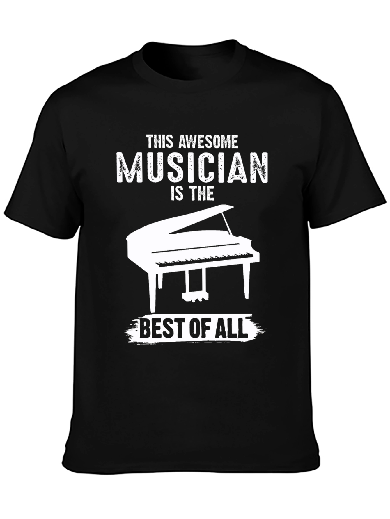 Awesome Musician Piano Graphic Tee