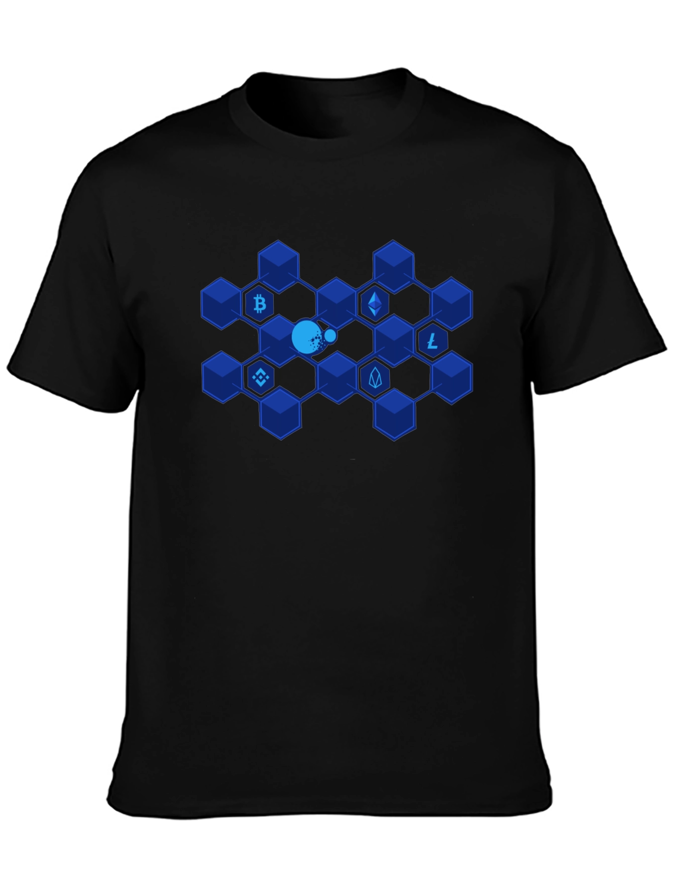 Crypto T-Shirt - Blockchain Design