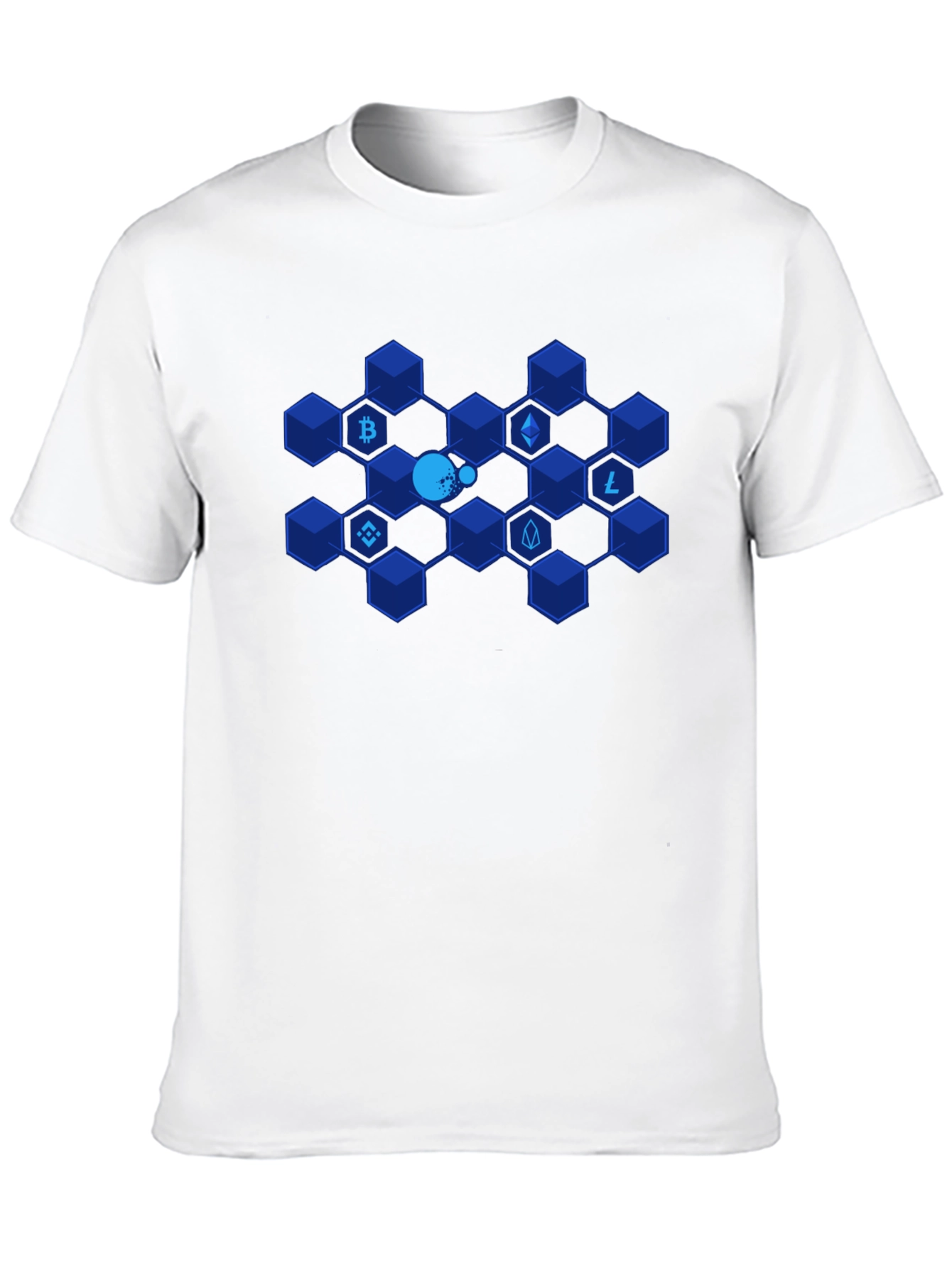 Crypto T-Shirt - Blockchain Design