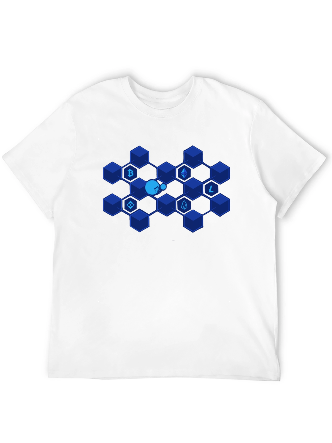 Crypto T-Shirt - Blockchain Design