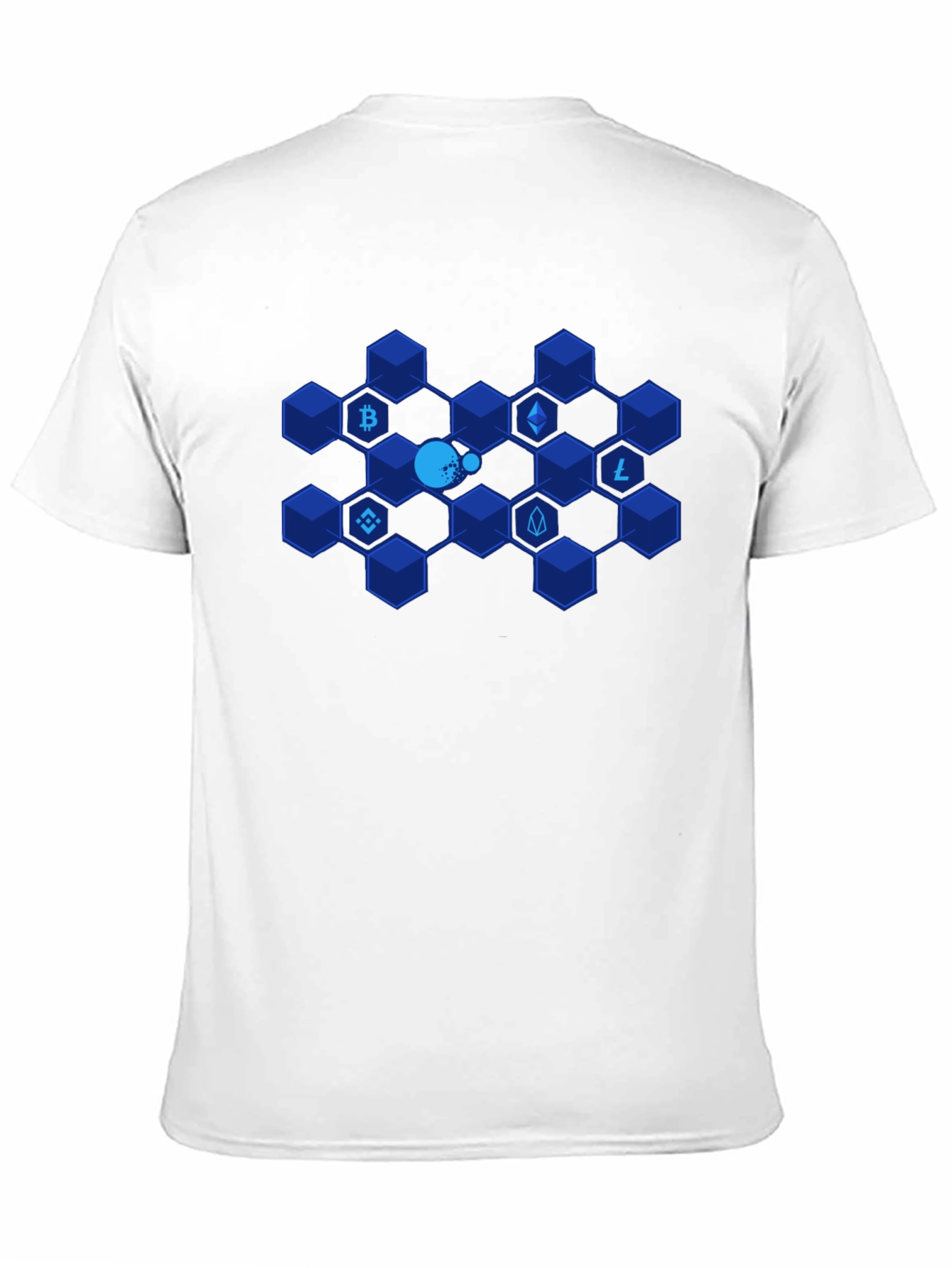 Crypto T-Shirt - Blockchain Design