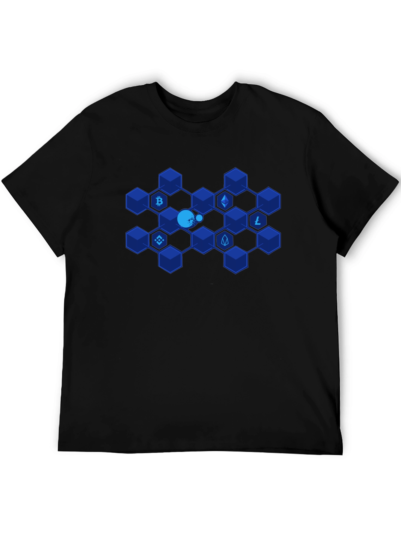 Crypto T-Shirt - Blockchain Design