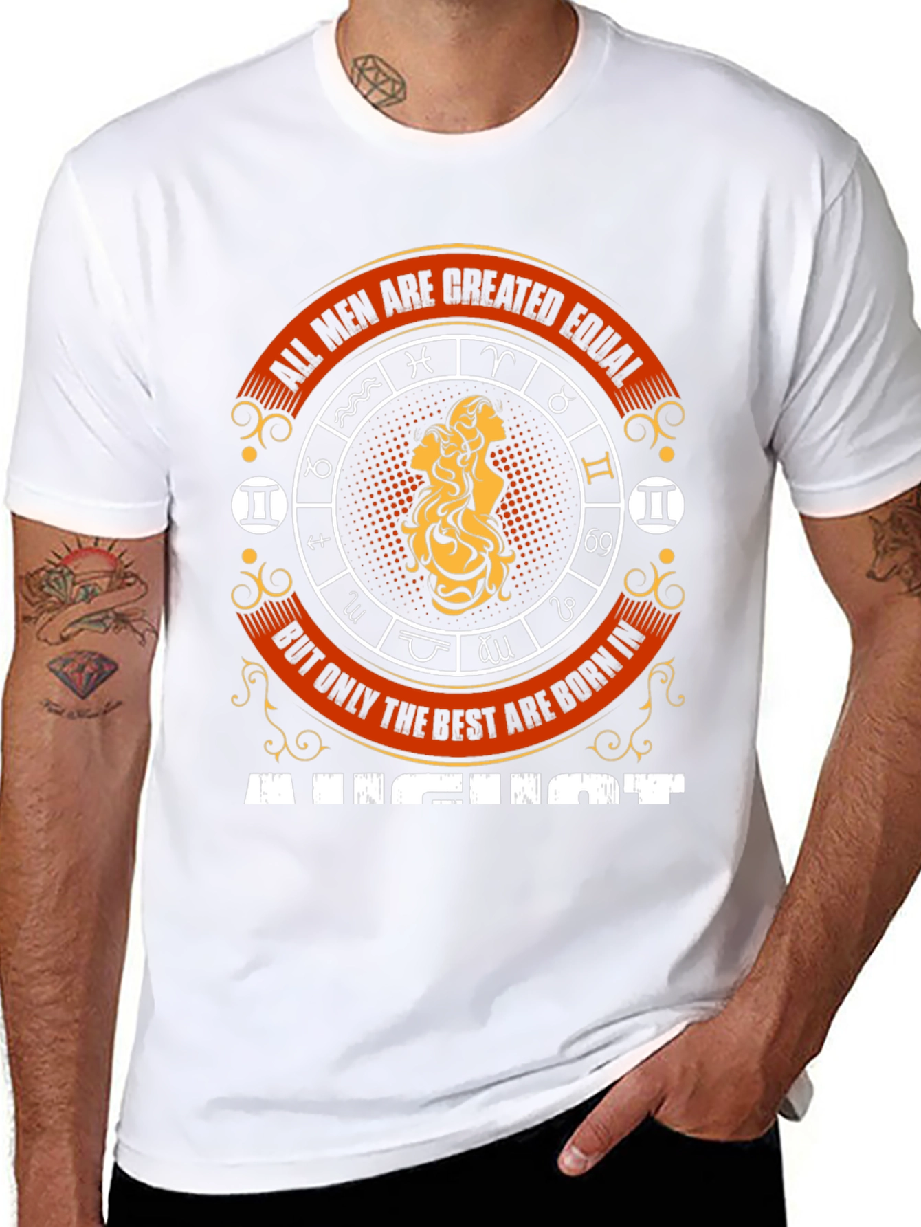 August Born Zodiac Sign T-Shirt