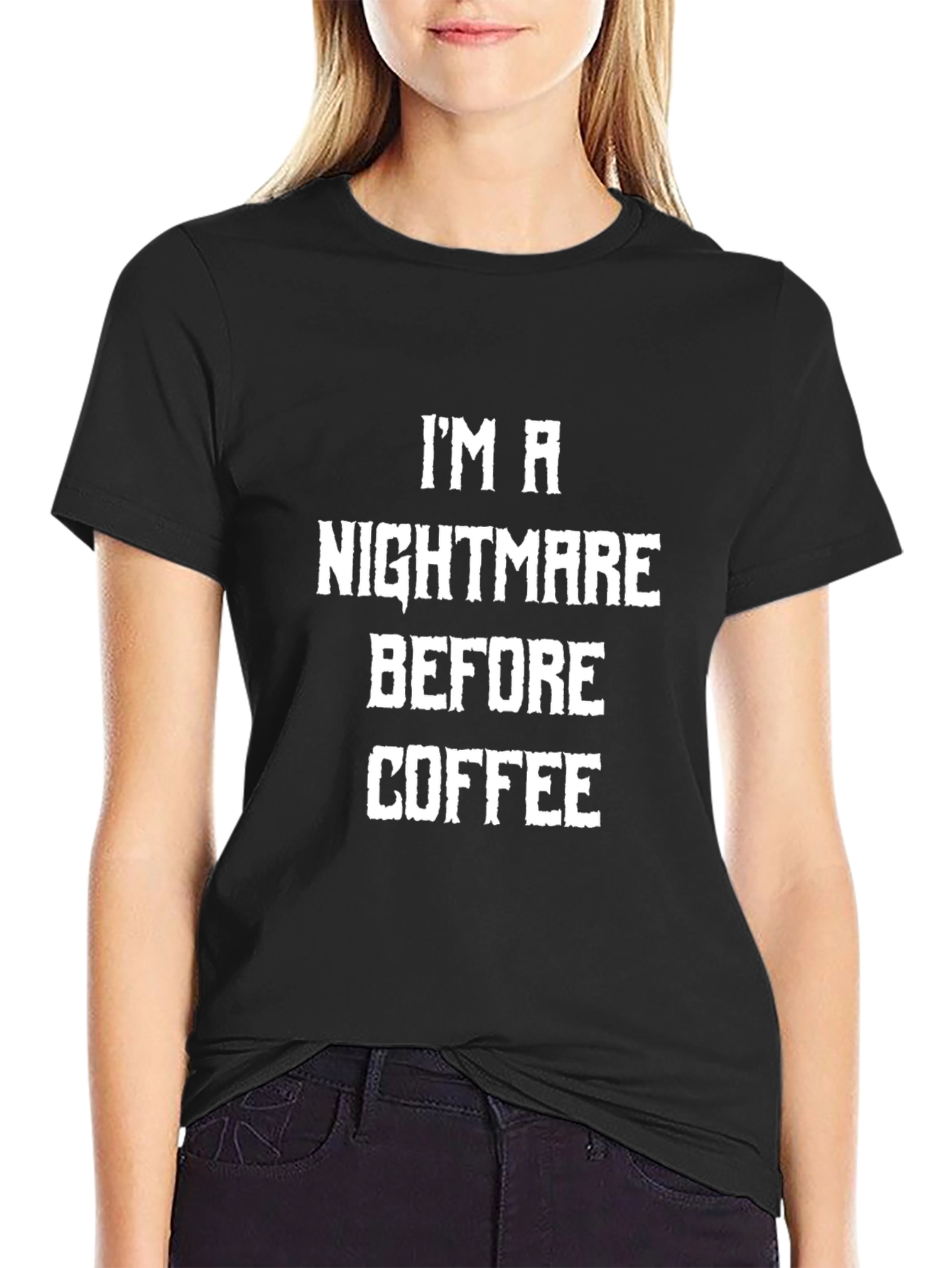 Nightmare Before Coffee Graphic T-Shirt