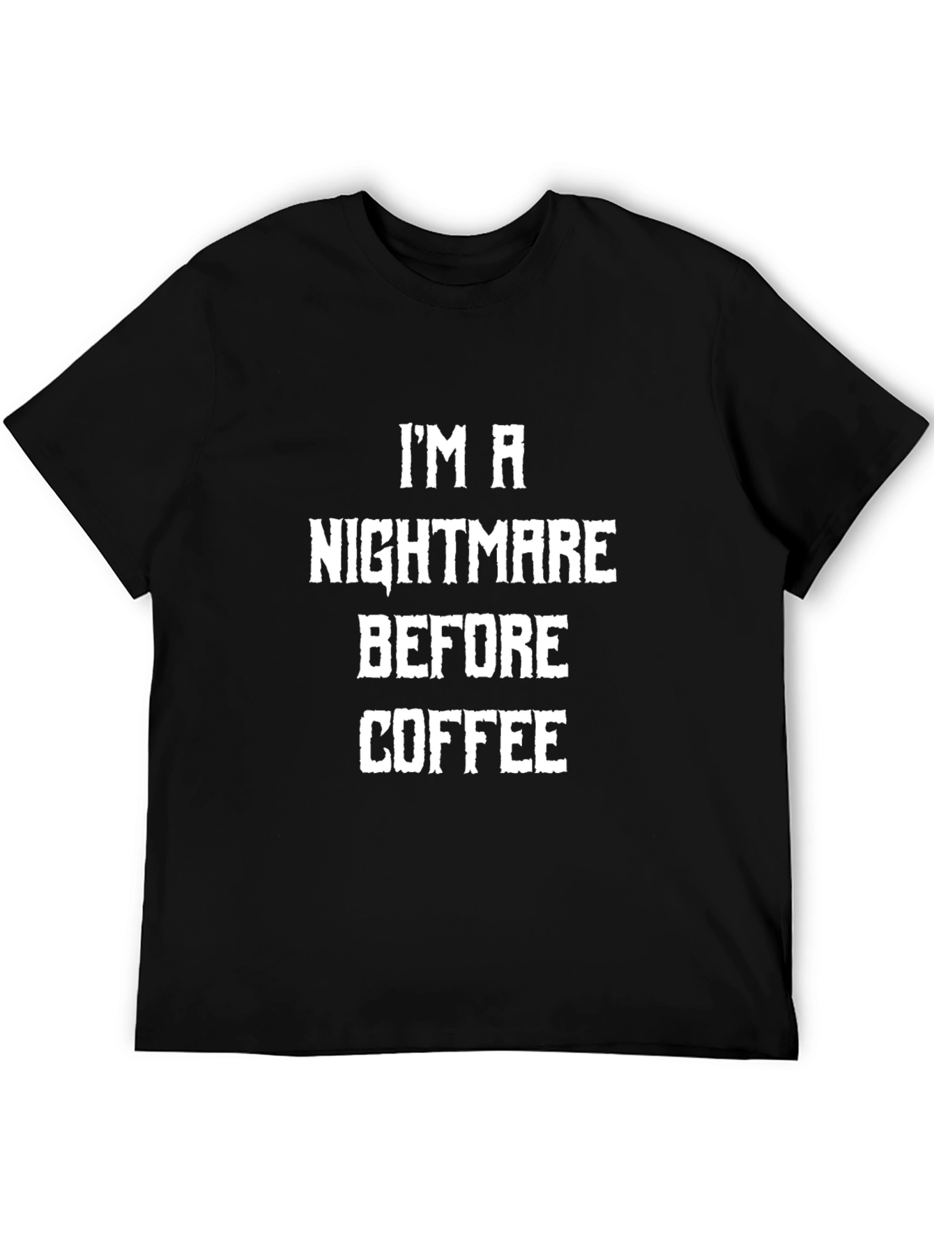 Nightmare Before Coffee Graphic T-Shirt