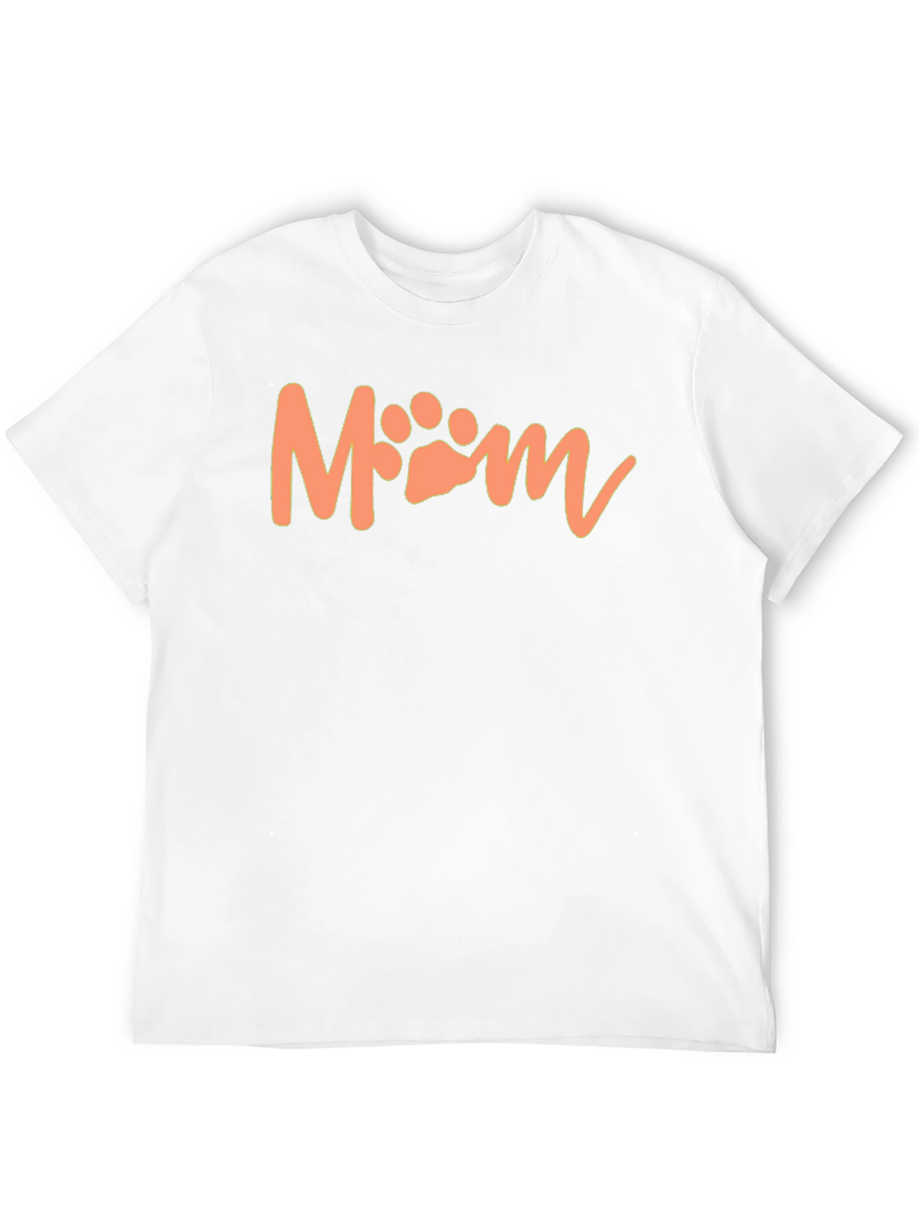 Pet Mom T-Shirt - Cute Paw Print Design