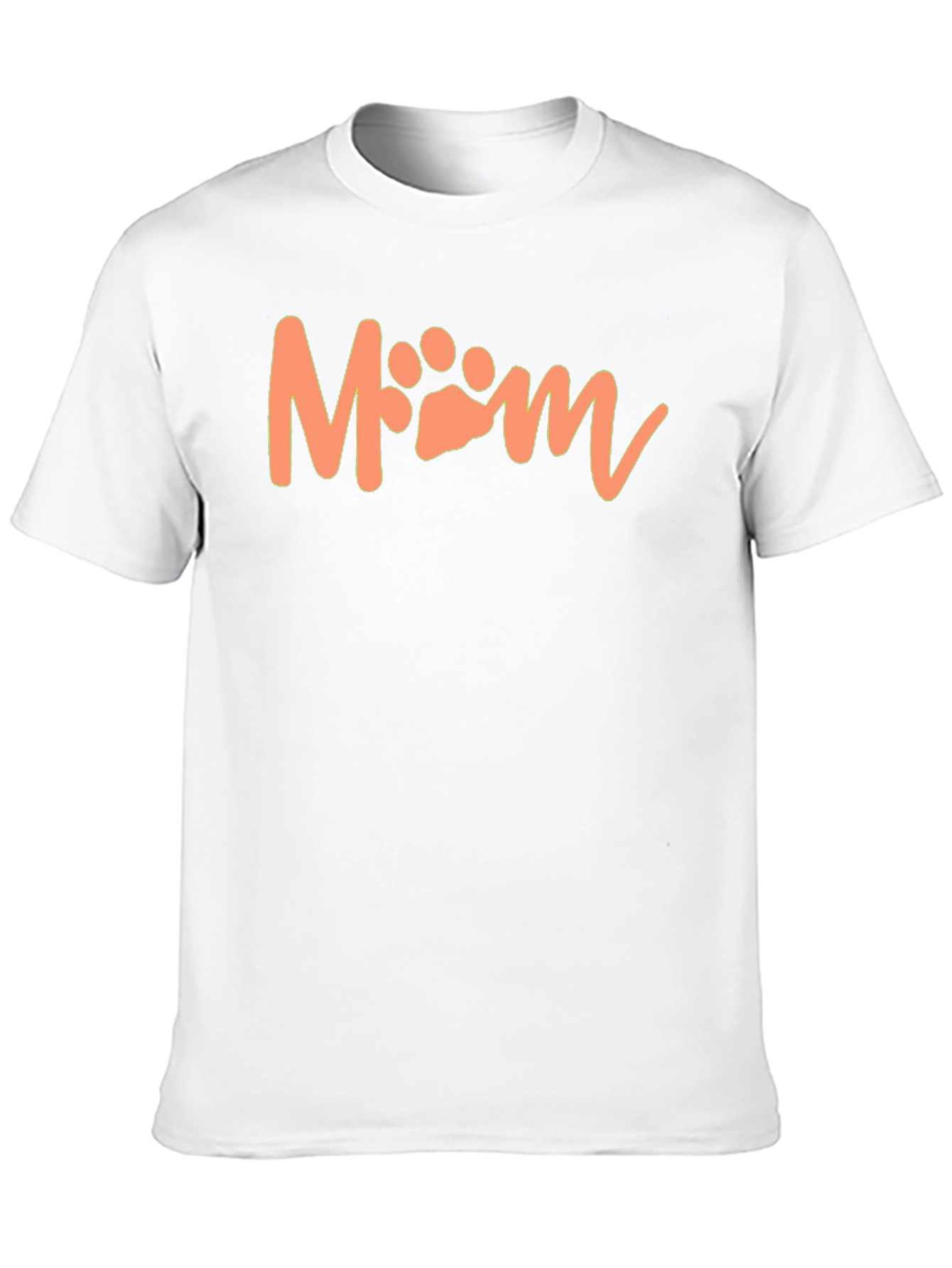 Pet Mom T-Shirt - Cute Paw Print Design